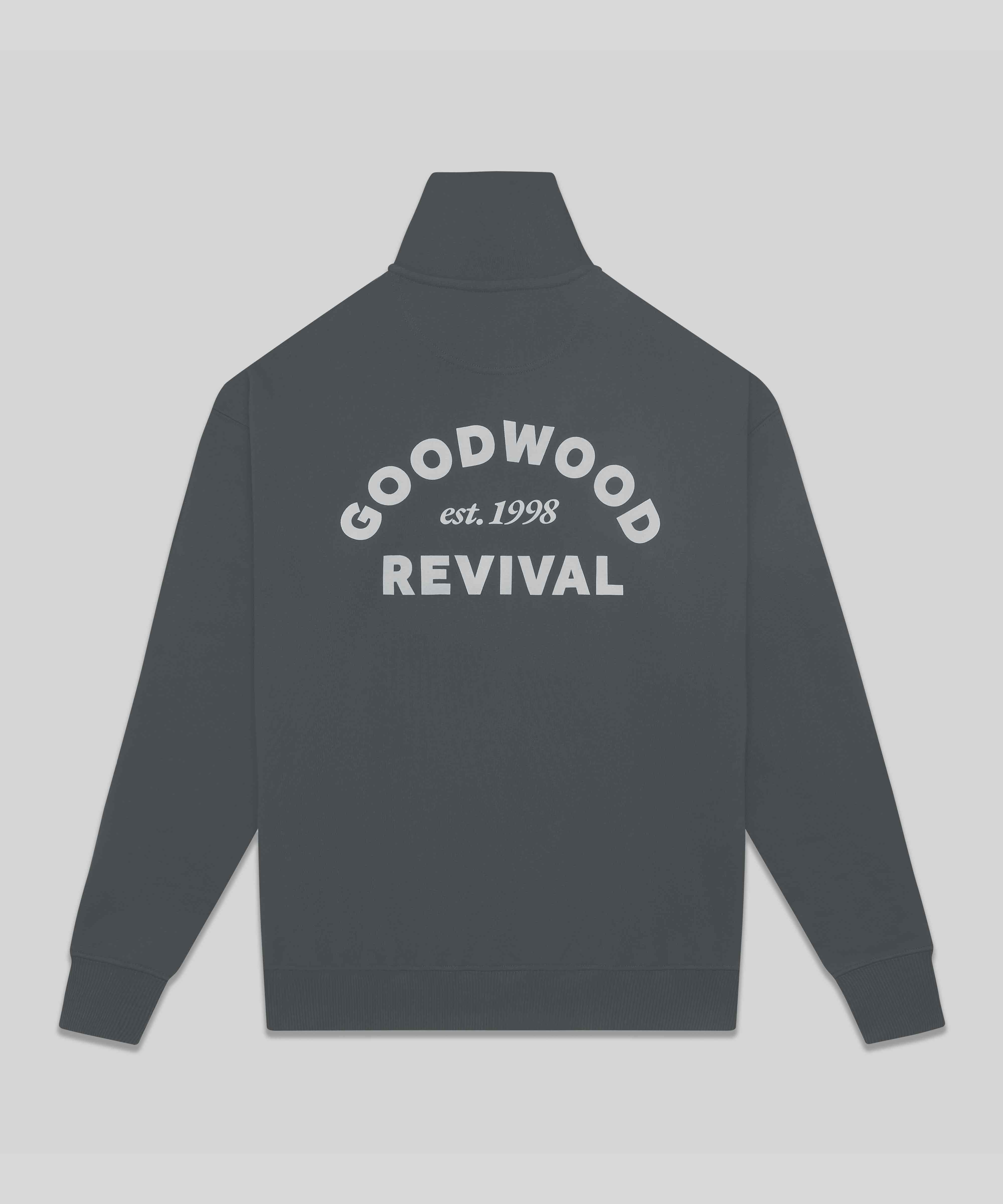 Goodwood Revival 1/4 Zip Signwriter Sweatshirt - Image 3