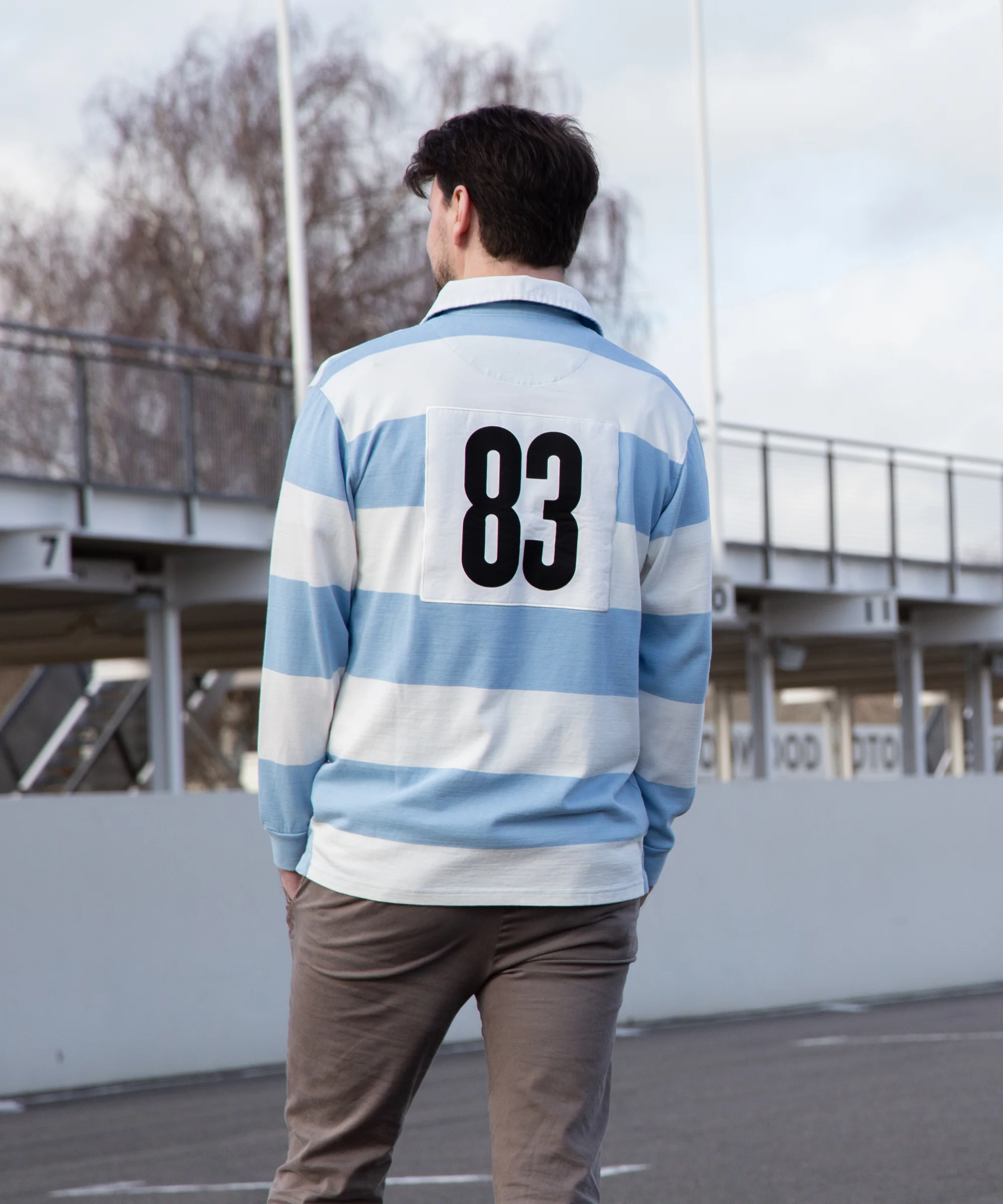 Goodwood 83rd Members' Meeting Unisex Rugby Shirt - Image 5
