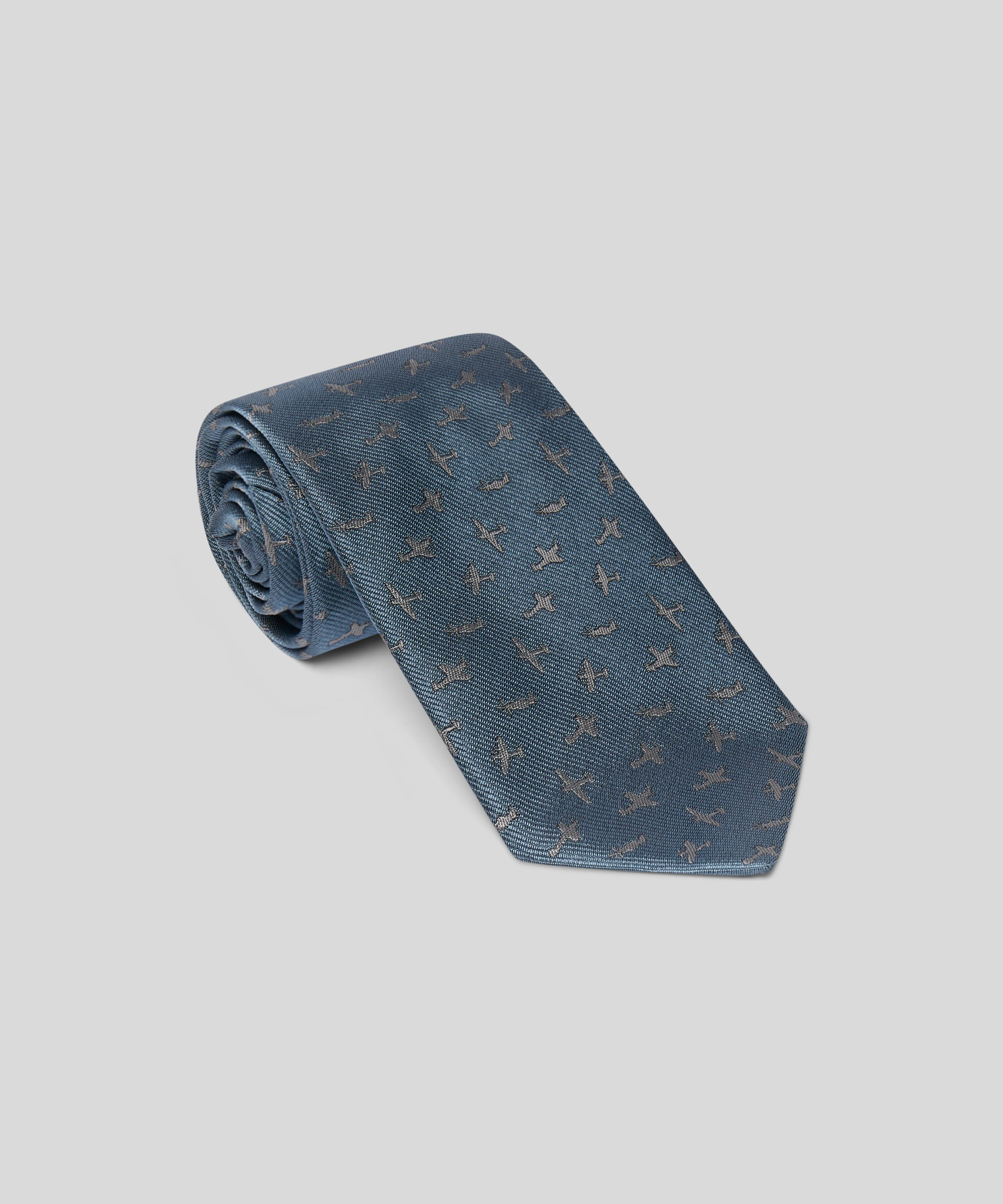 Goodwood Aerodrome Woven Silk Tie - Image 3