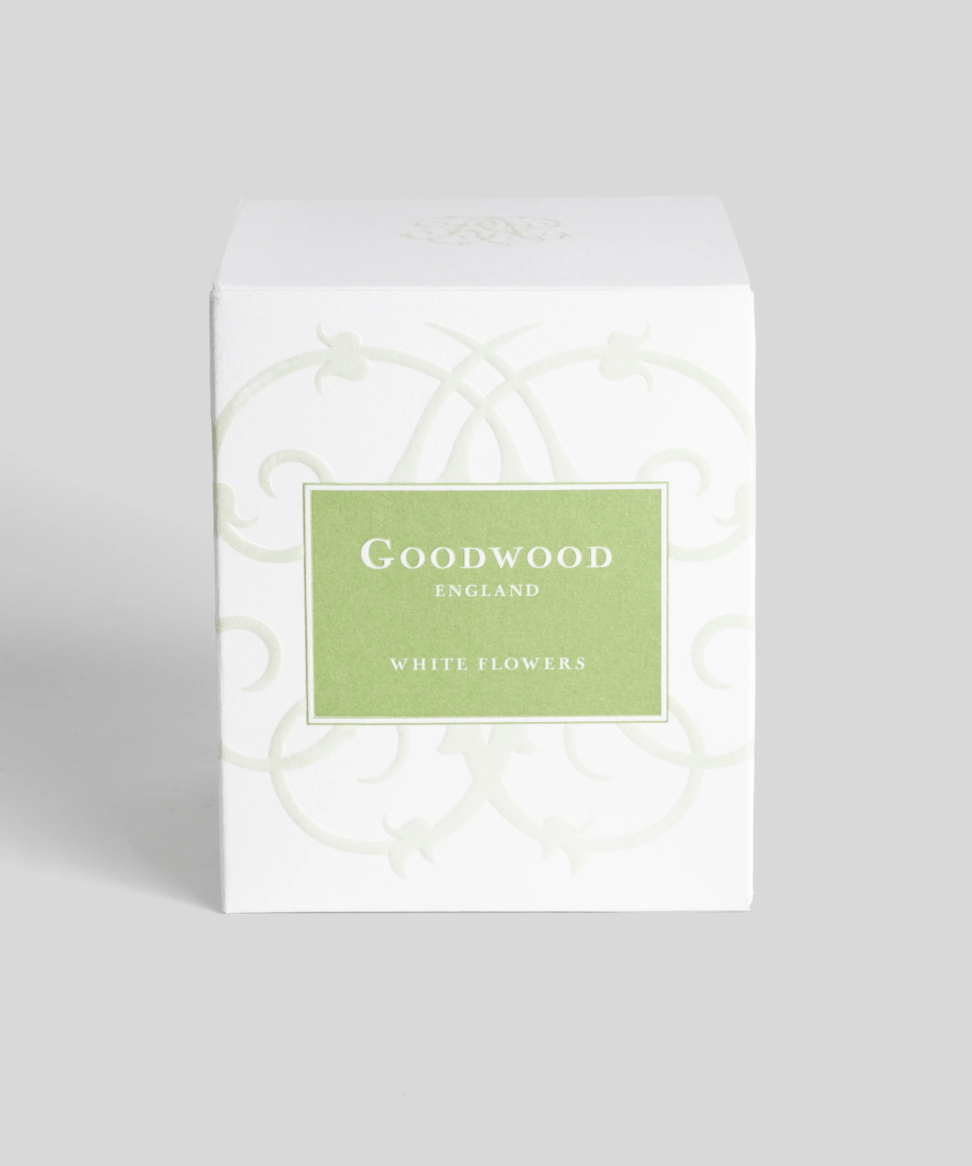 Goodwood White Flowers Scented Luxury Candle - Image 2