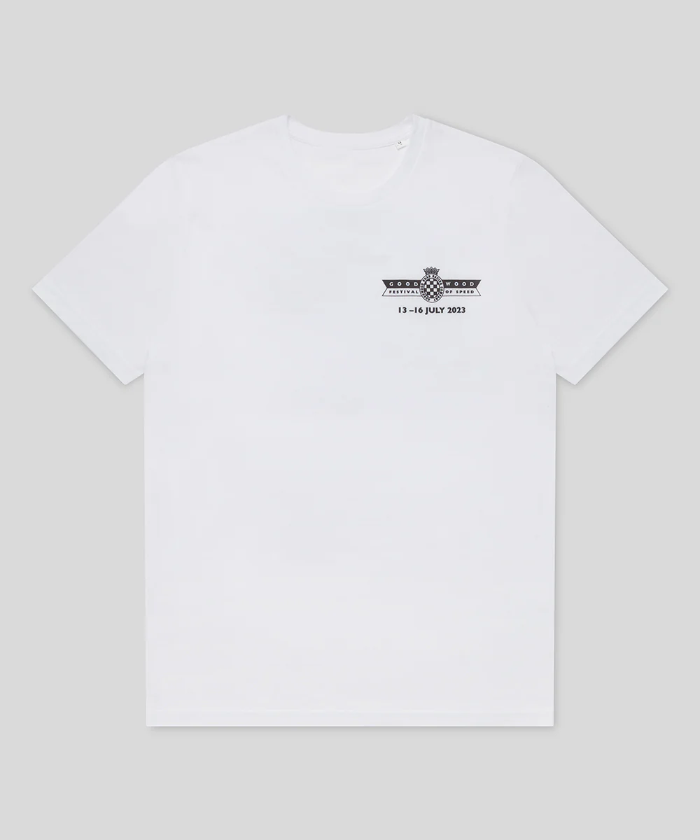 Goodwood Festival of Speed 2023 Poster T-Shirt - Image 3