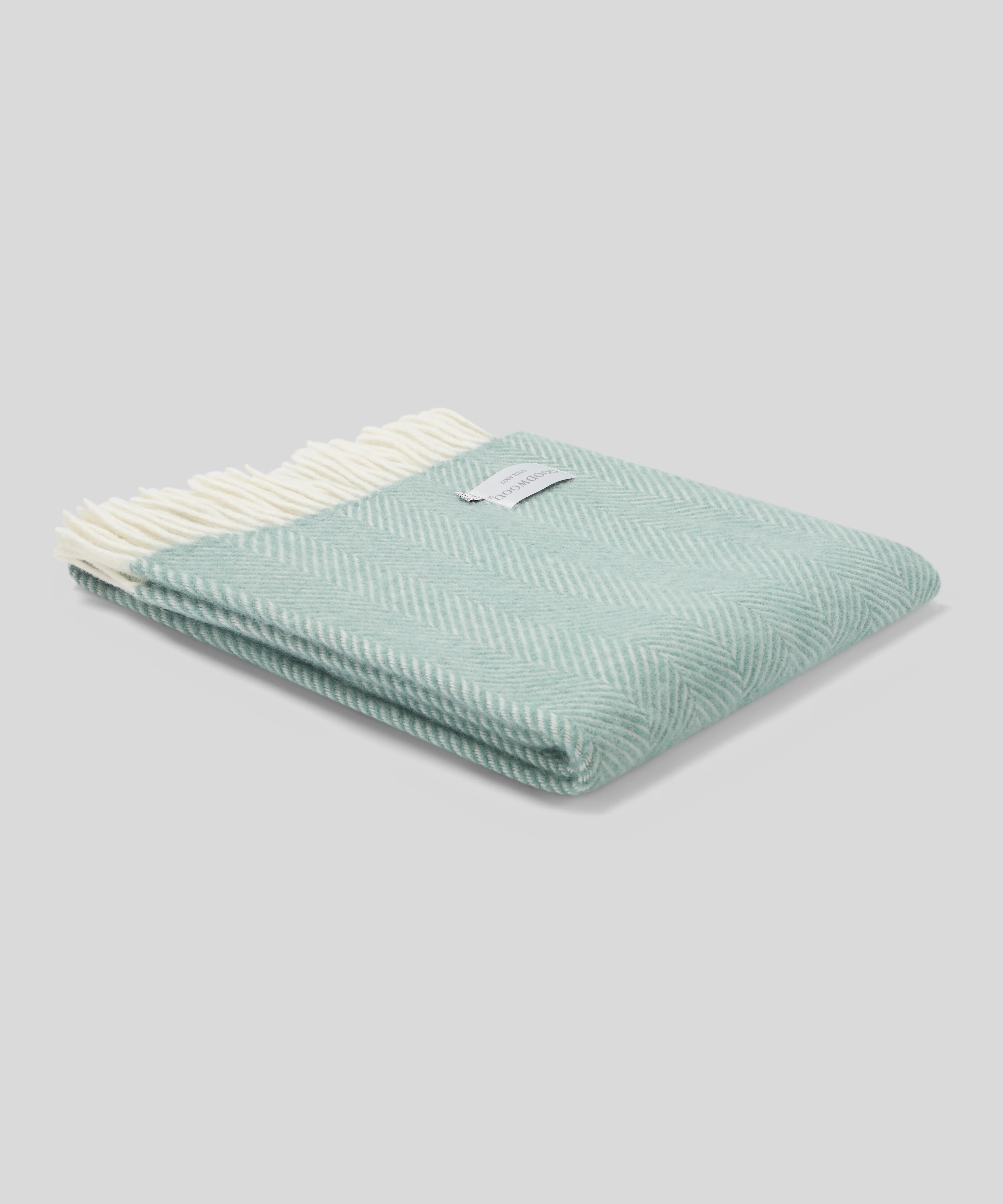 Goodwood Fishbone Wool Travel Rug - Image 4