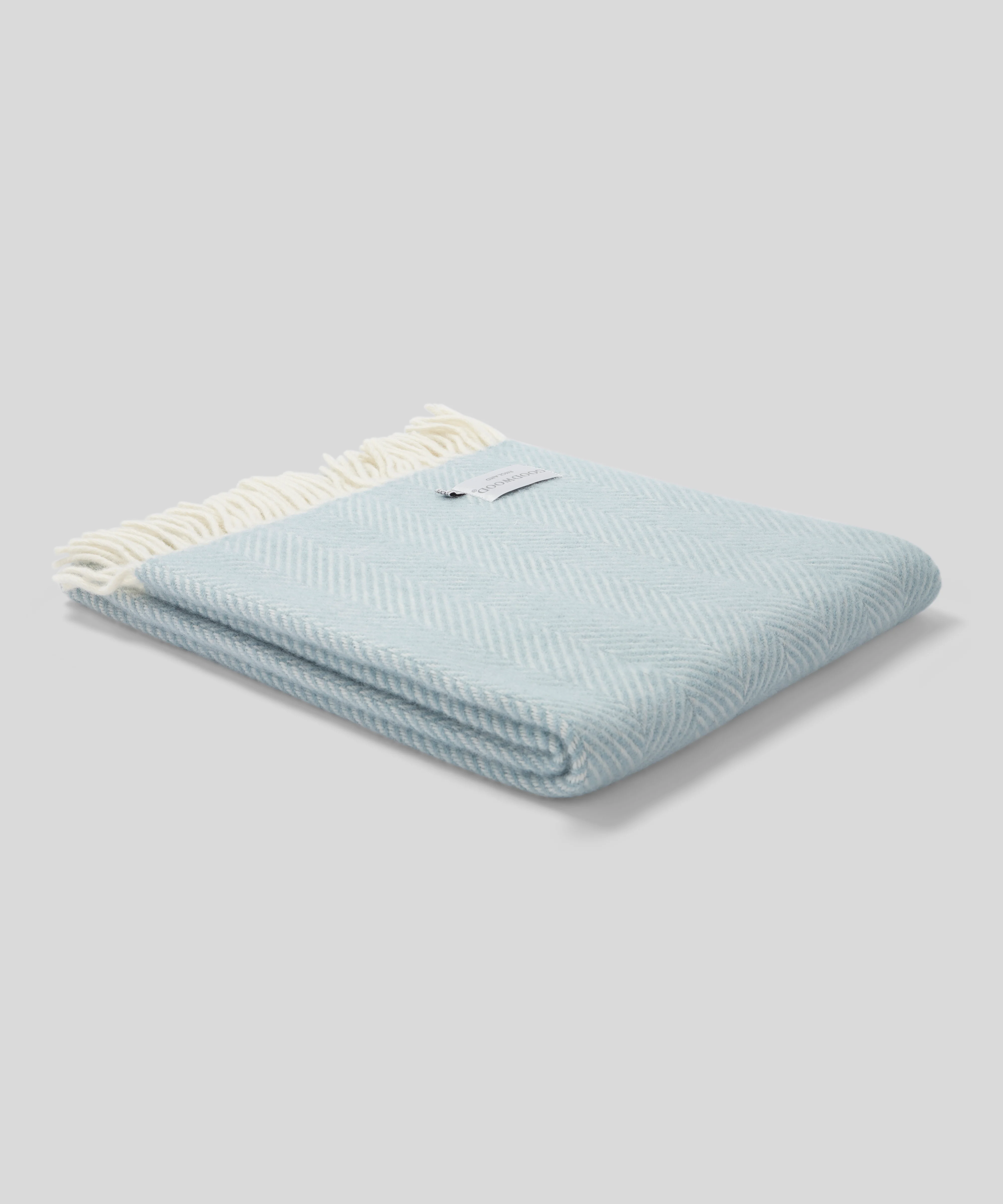 Goodwood Fishbone Wool Travel Rug - Image 5