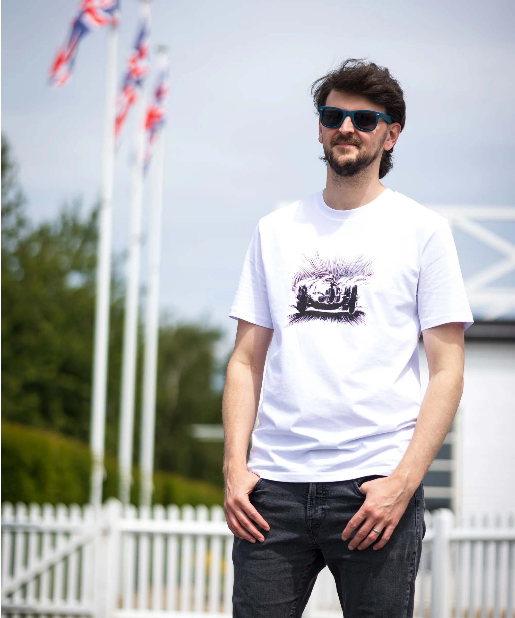 Goodwood Festival of Speed 2024 Poster T-Shirt - Image 6