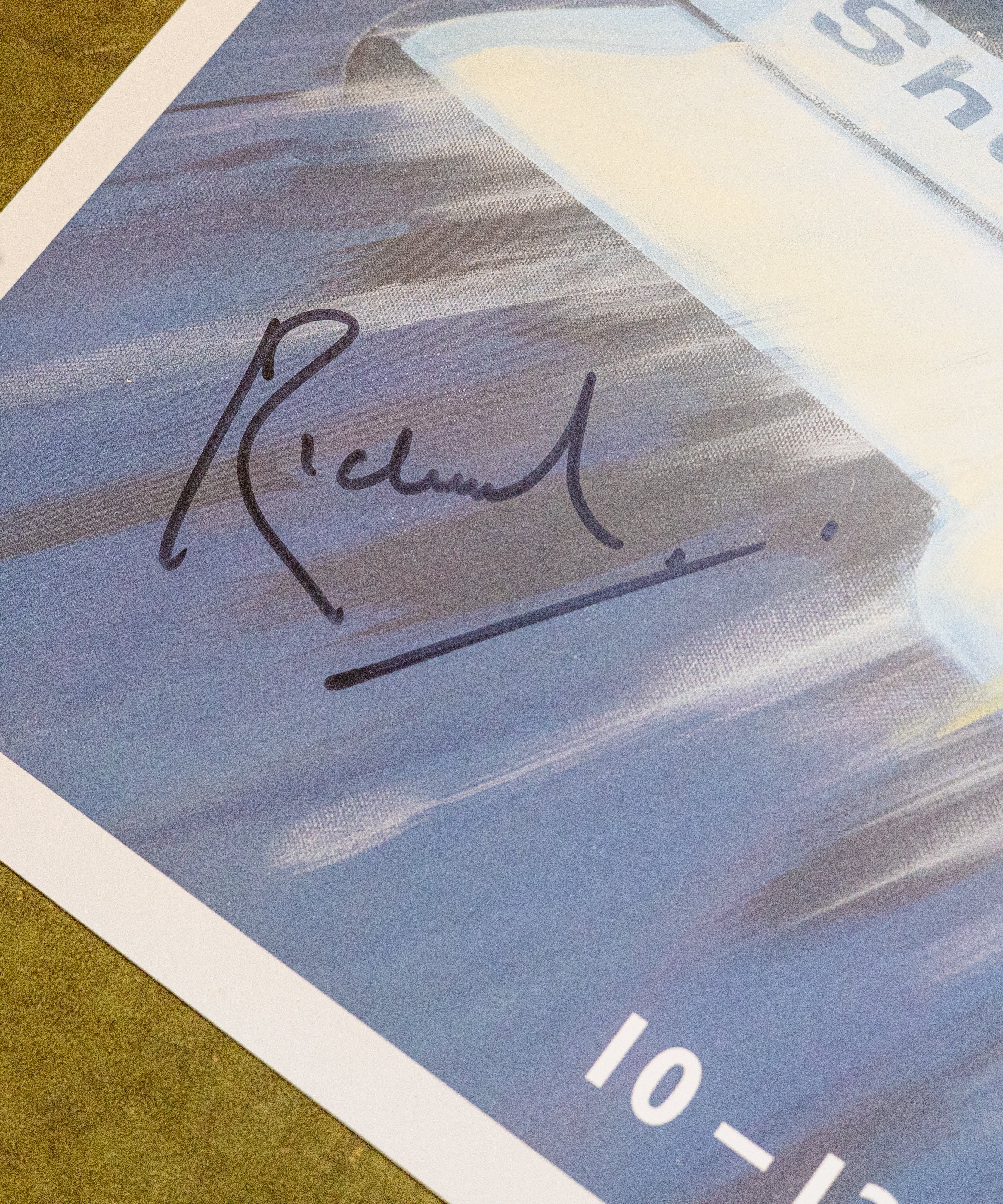 Goodwood Festival of Speed 2025 Poster - Signed by Alain Prost - Image 2