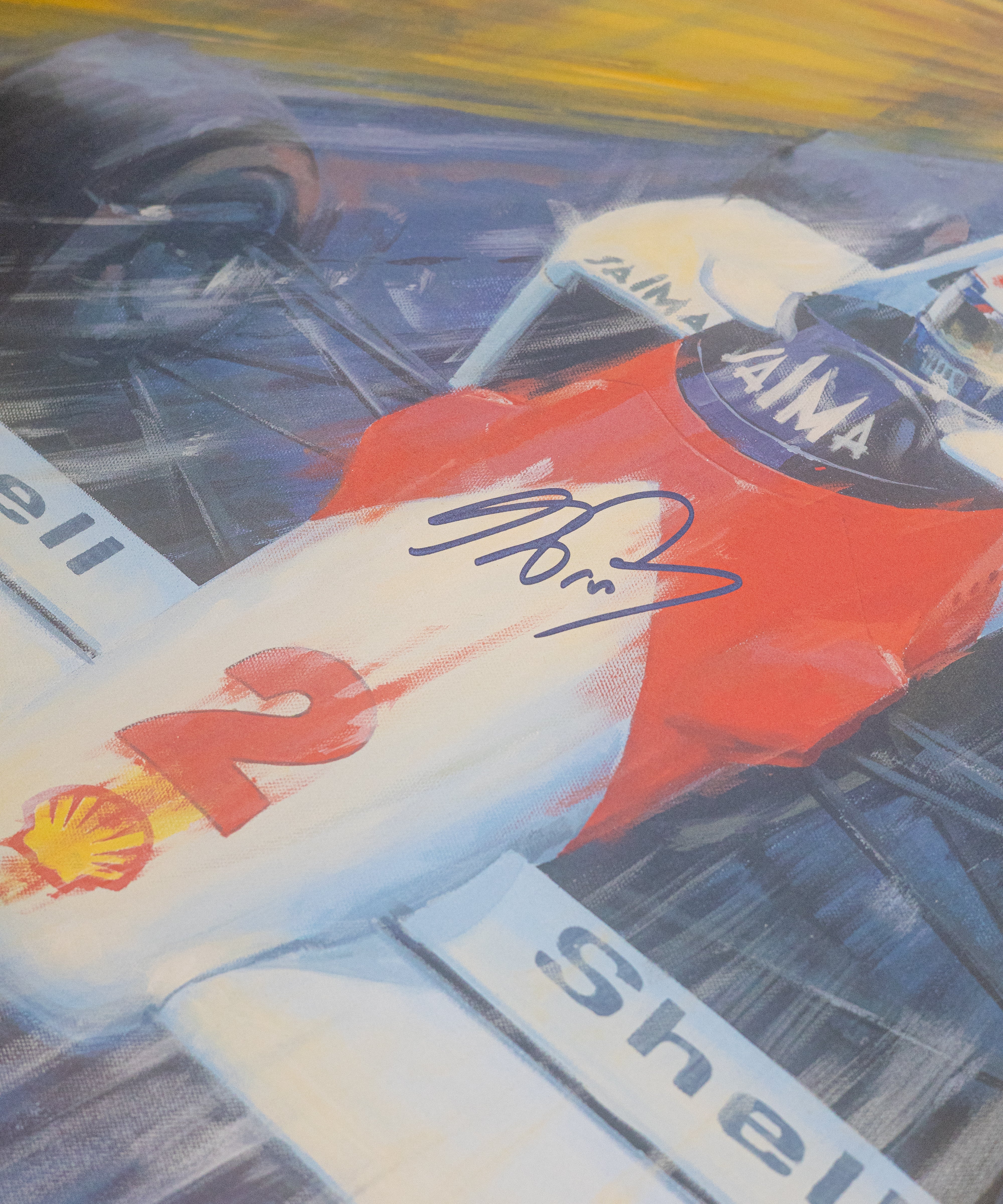 Goodwood Festival of Speed 2025 Poster - Signed by Alain Prost - Image 3