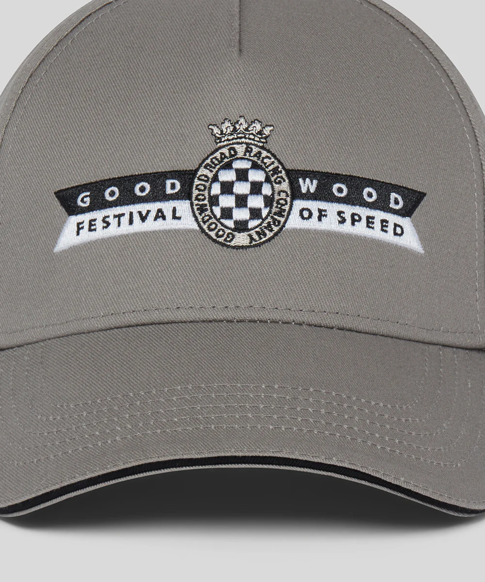 Goodwood Festival of Speed Grey Baseball Cap - Image 3