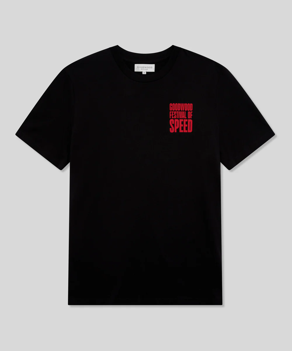 Goodwood Festival of Speed Bold Chequer Flag T-Shirt - Image 2