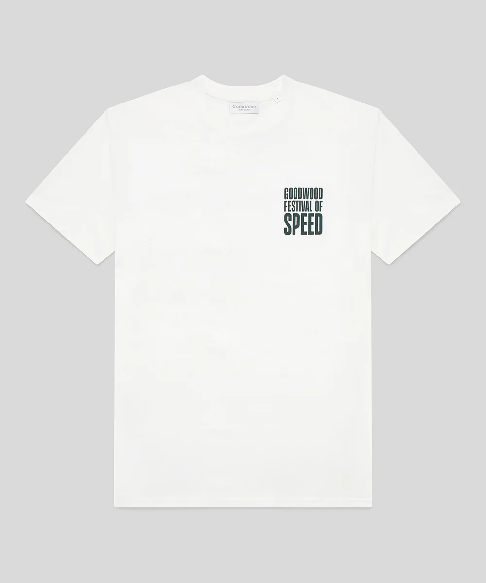 Goodwood Festival of Speed Bold Chequer Flag T-Shirt - Image 4