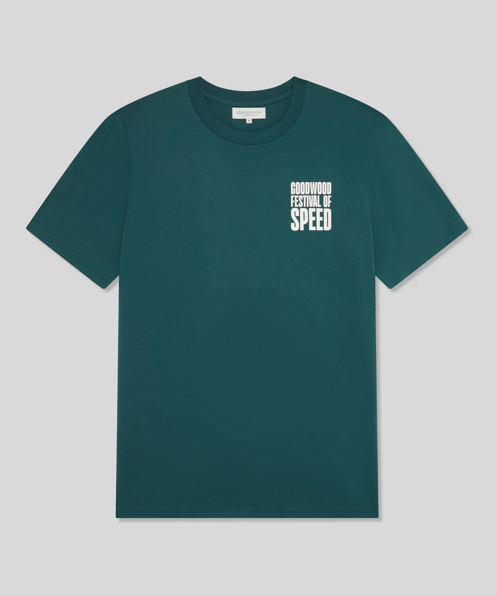 Goodwood Festival of Speed Bold Chequer Flag T-Shirt - Image 8