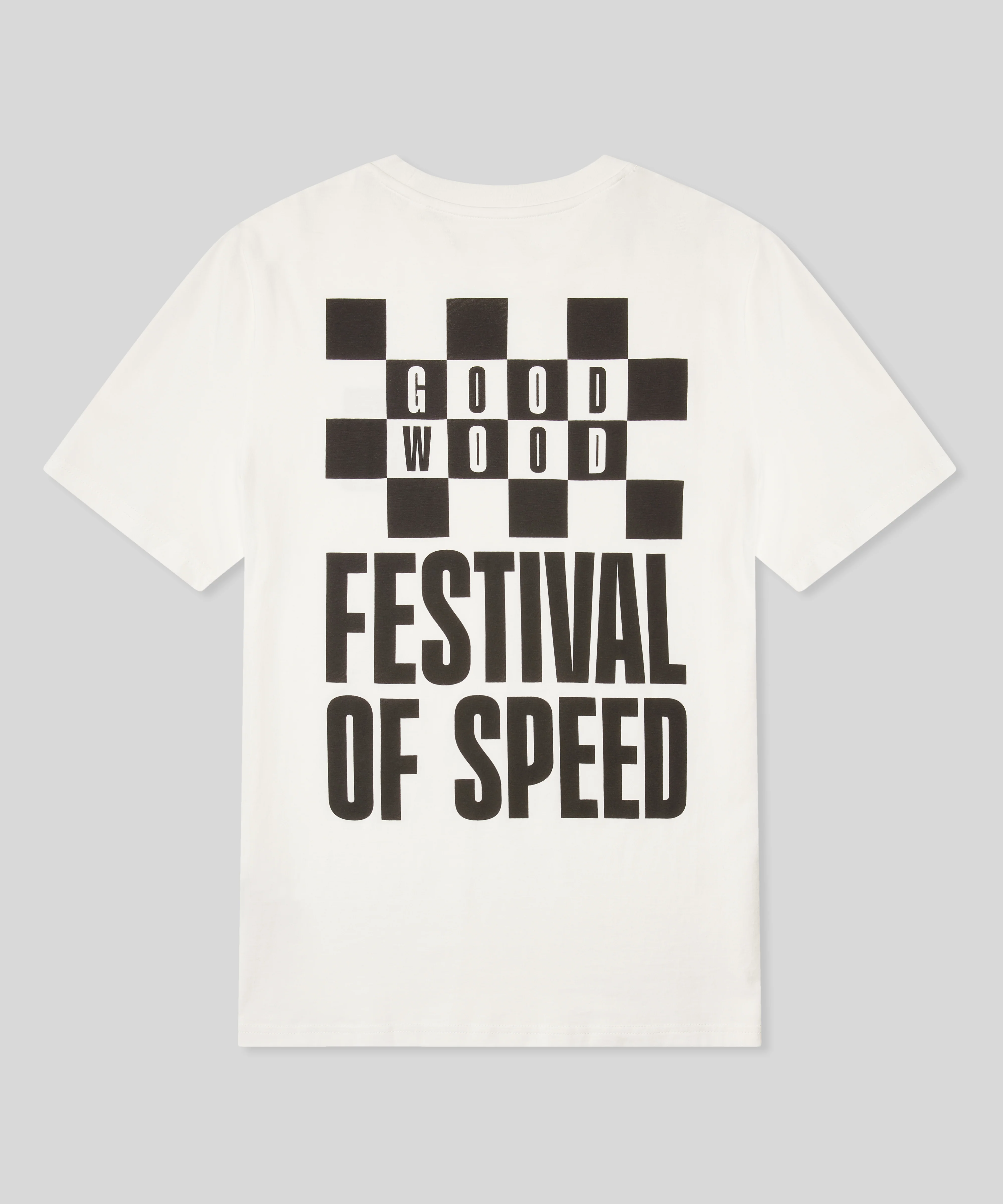 Goodwood Festival of Speed Bold Chequer Flag T-Shirt - Image 9
