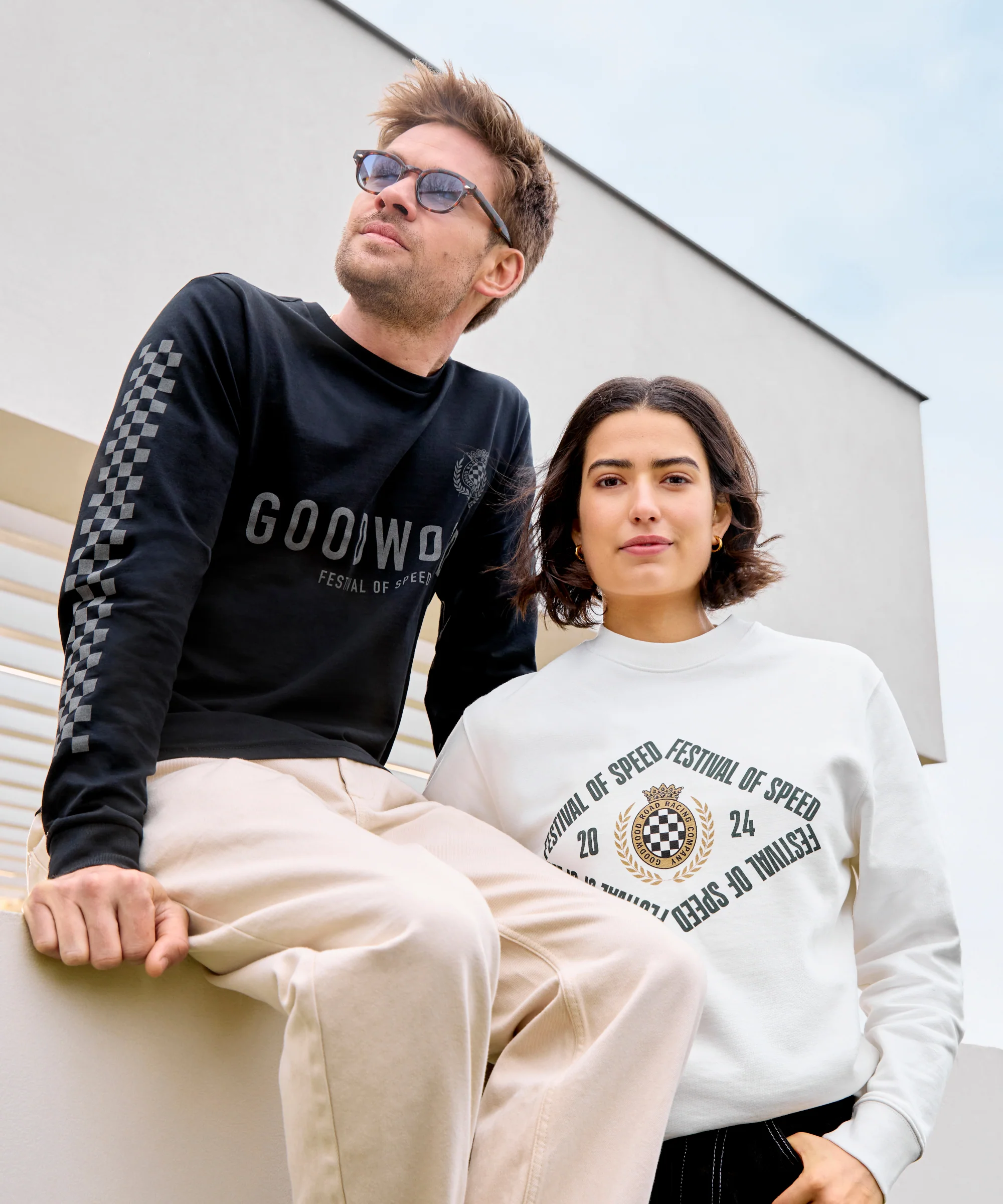 Goodwood Festival of Speed Bold Diamond Sweatshirt - Image 5
