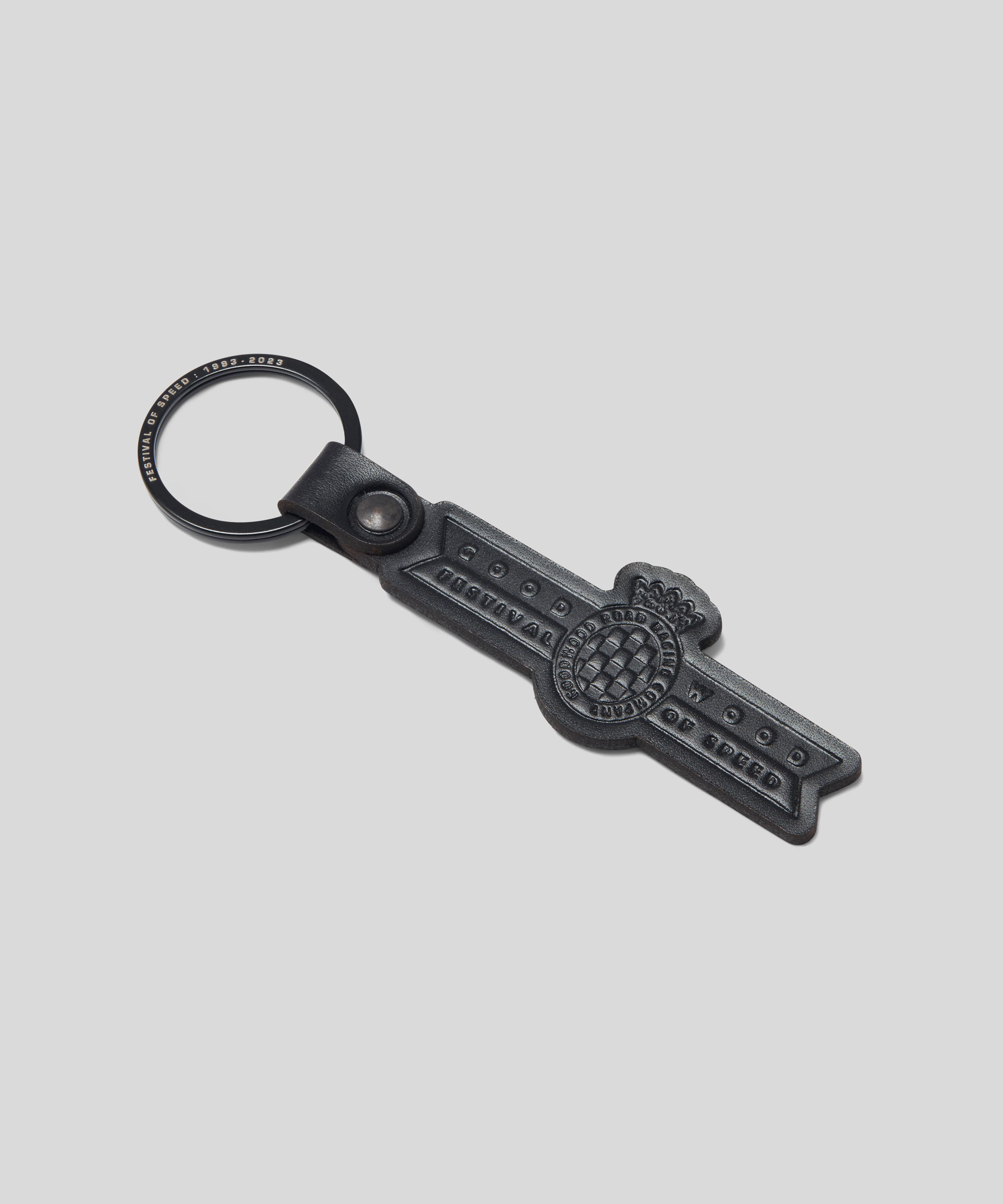Goodwood Festival of Speed Leather Keyring - Image 3