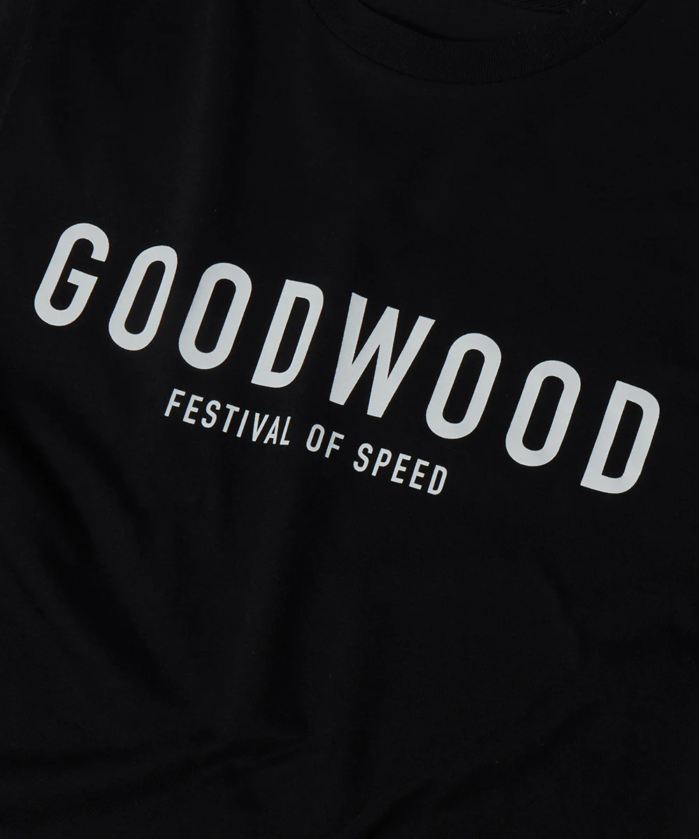 Goodwood Festival of Speed Monochrome Chequer Flag Long Sleeve T-Shirt - Image 5