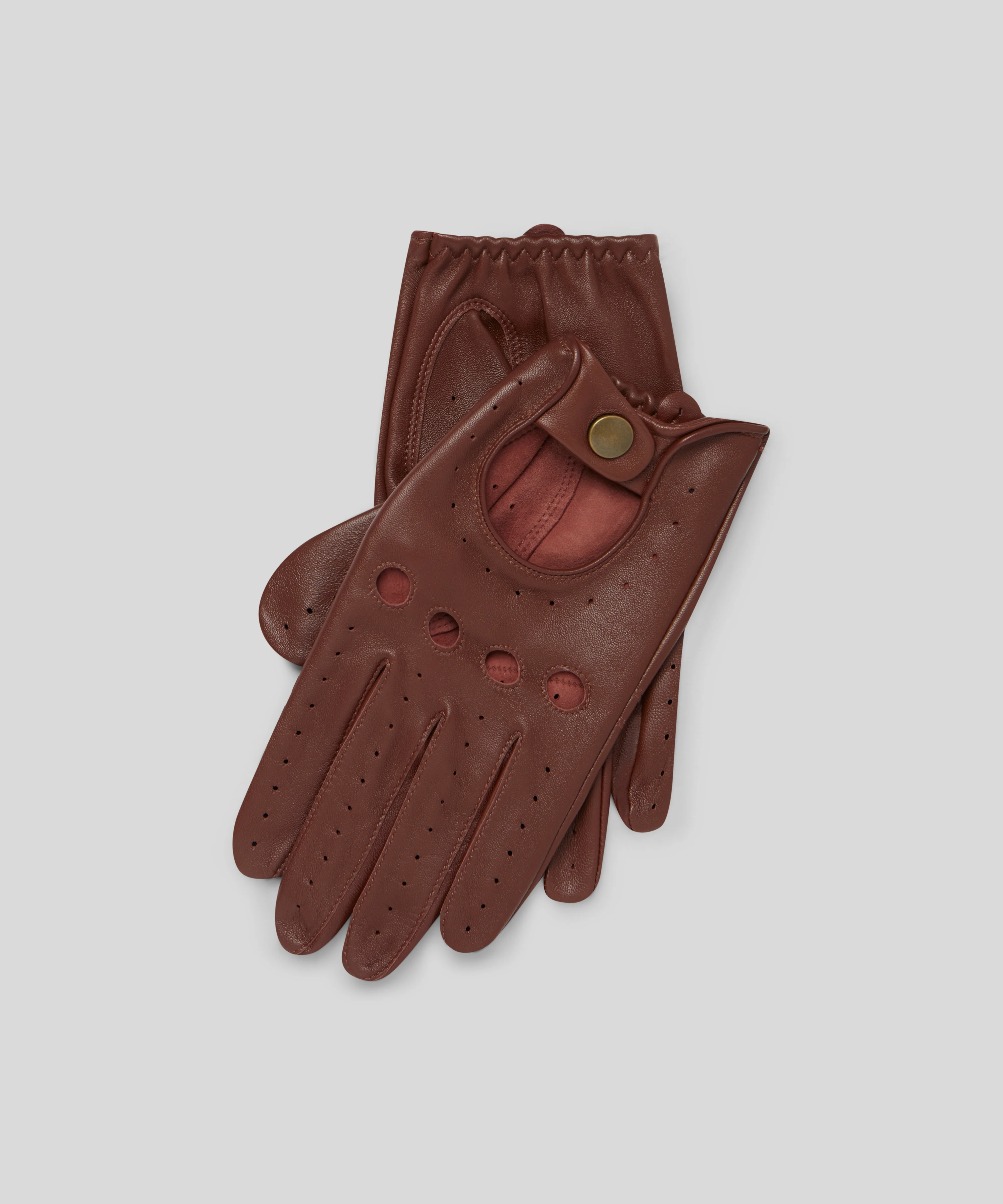 Goodwood Classic Leather Driving Gloves - Mens - Image 5
