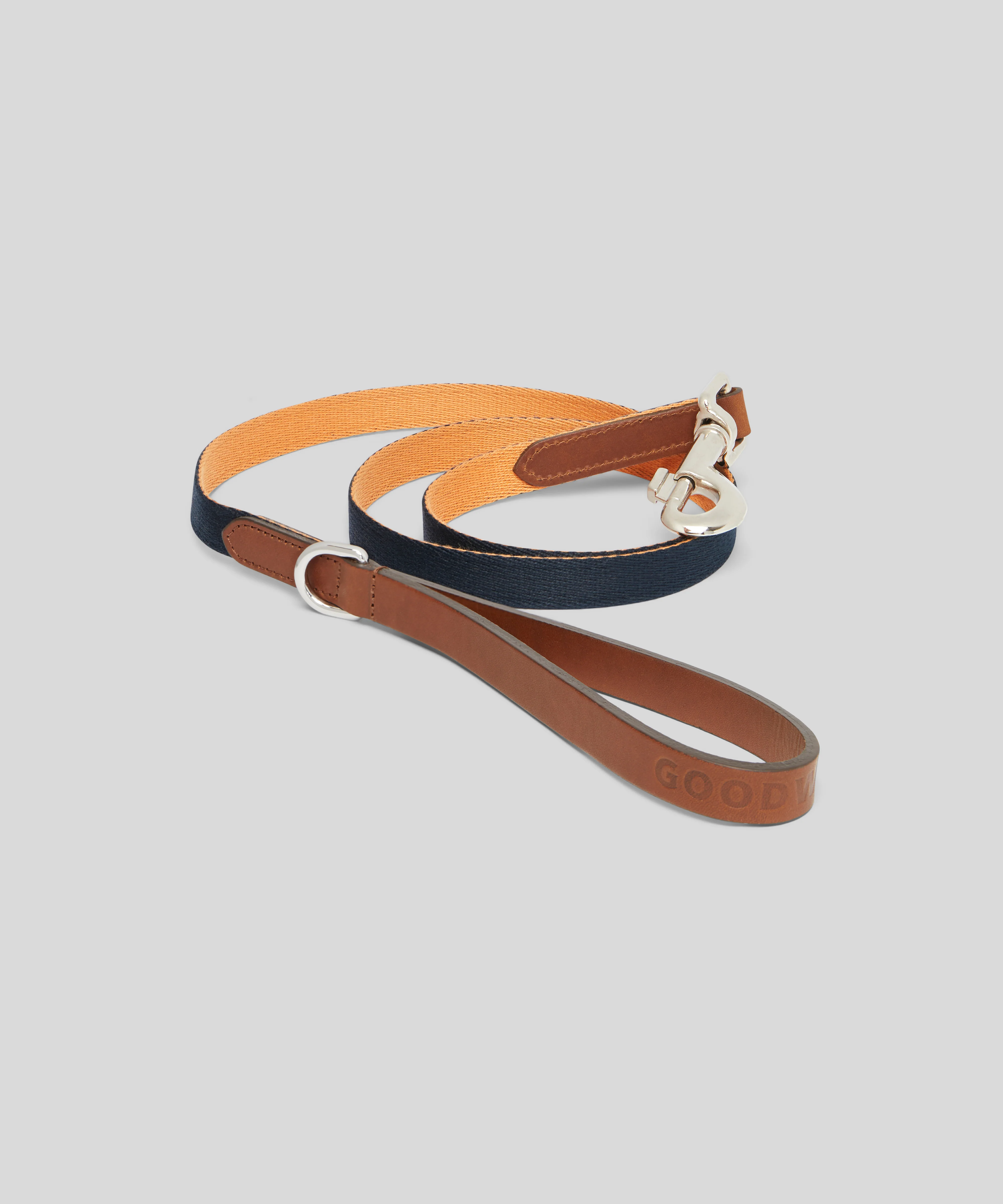 Goodwoof Webbing & Leather Dog Lead - Image 3