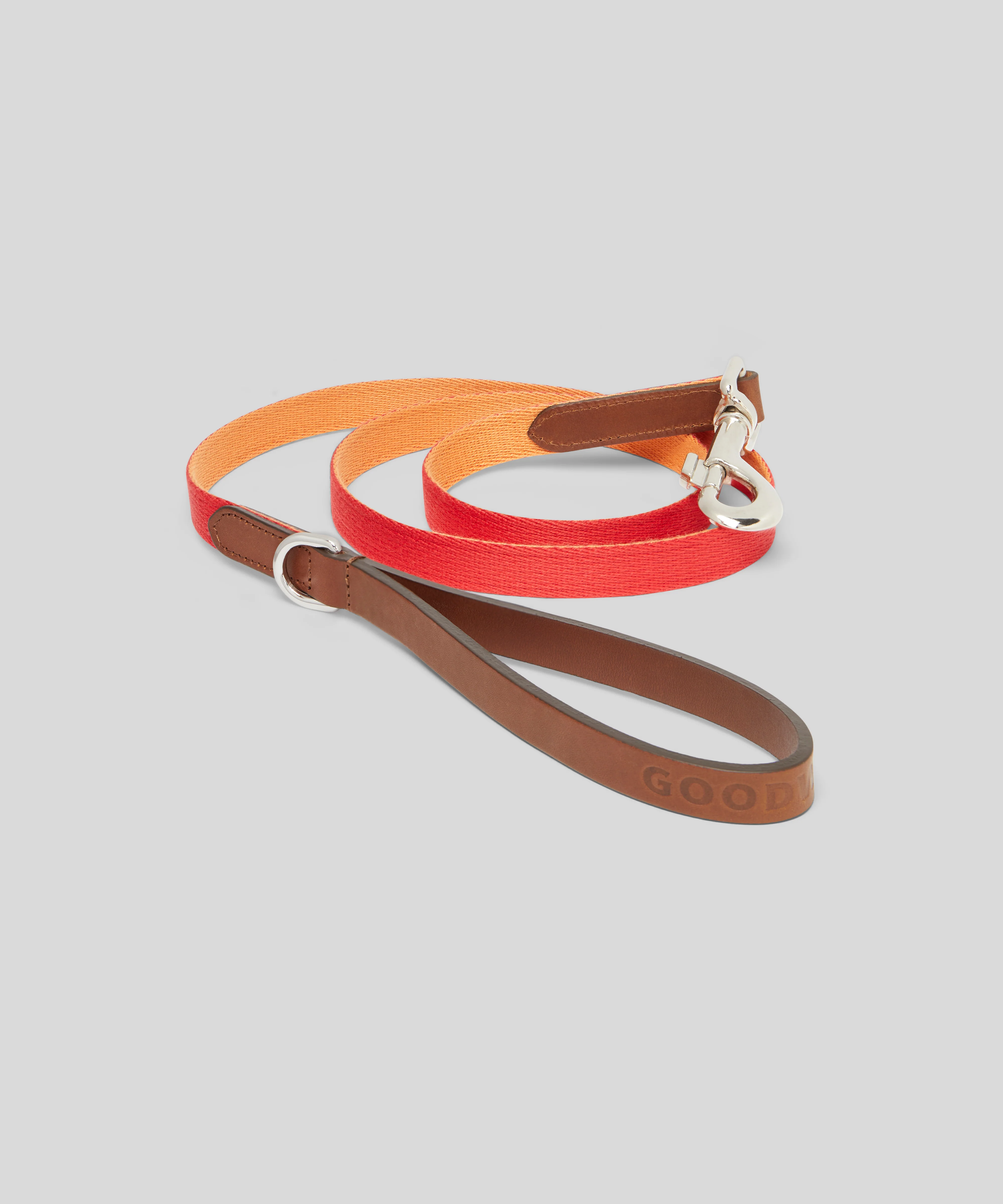 Goodwoof Webbing & Leather Dog Lead - Image 4