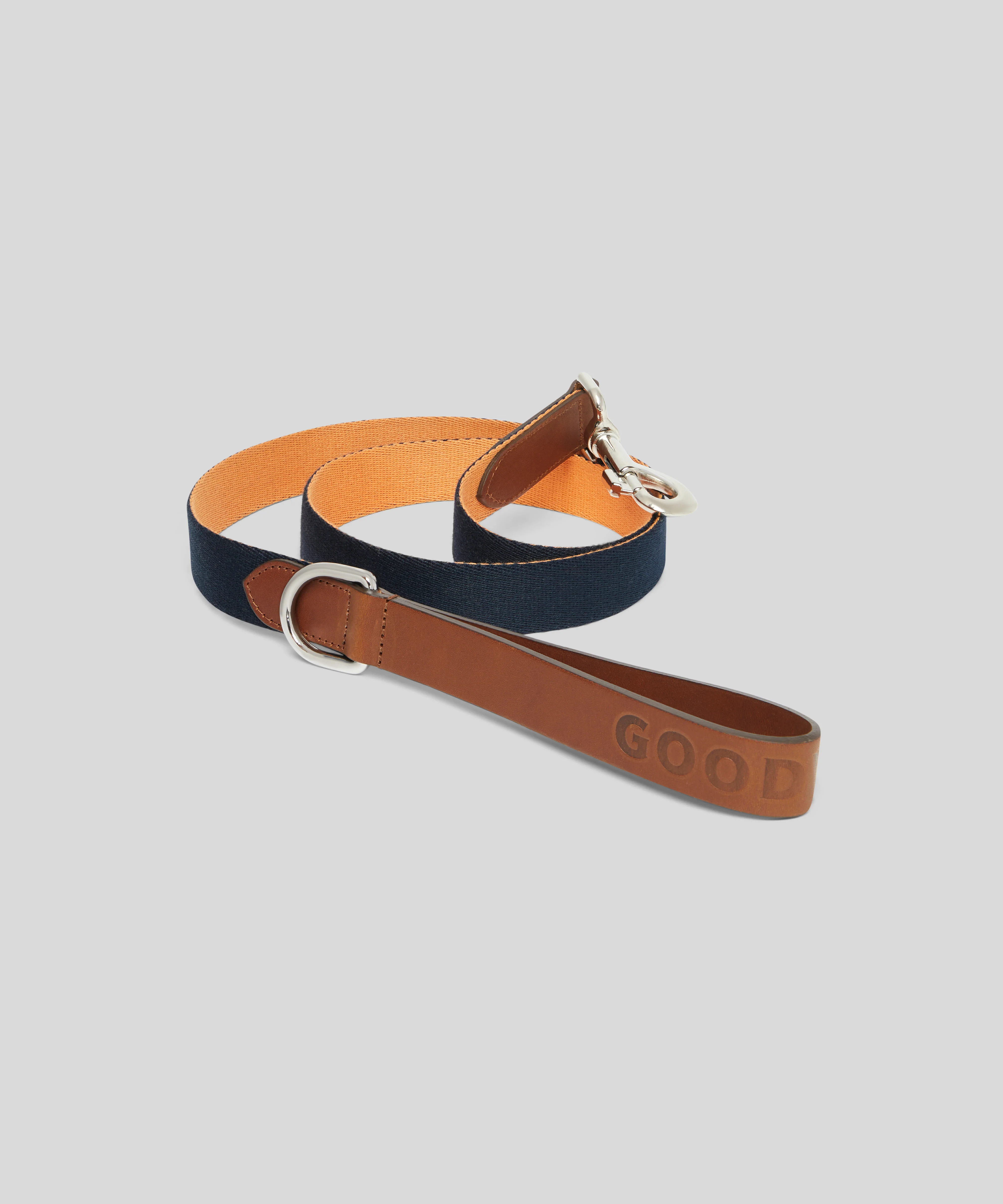 Goodwoof Webbing & Leather Dog Lead - Image 5