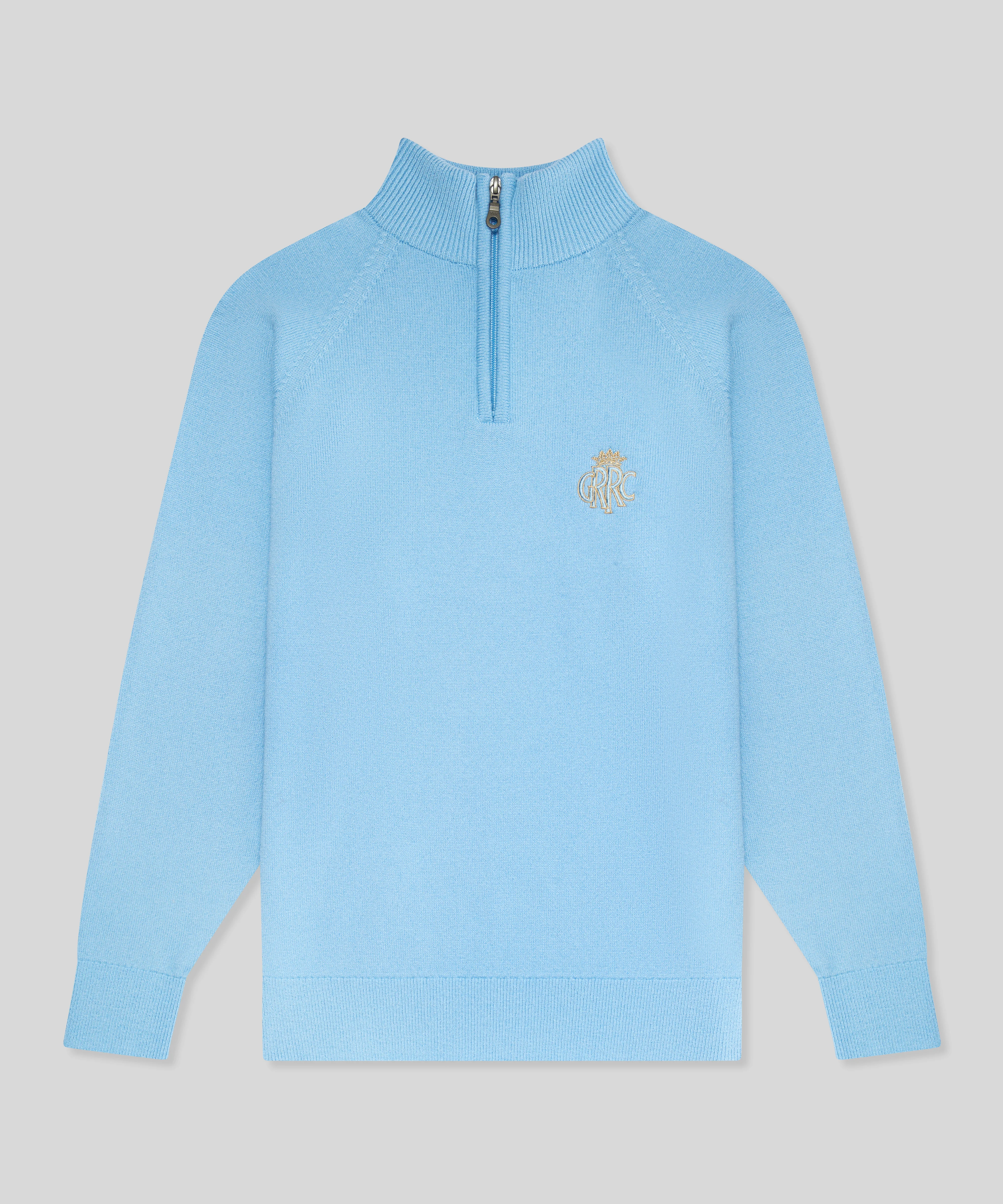 Goodwood GRRC Quarter-Zip Lambswool Jumper
