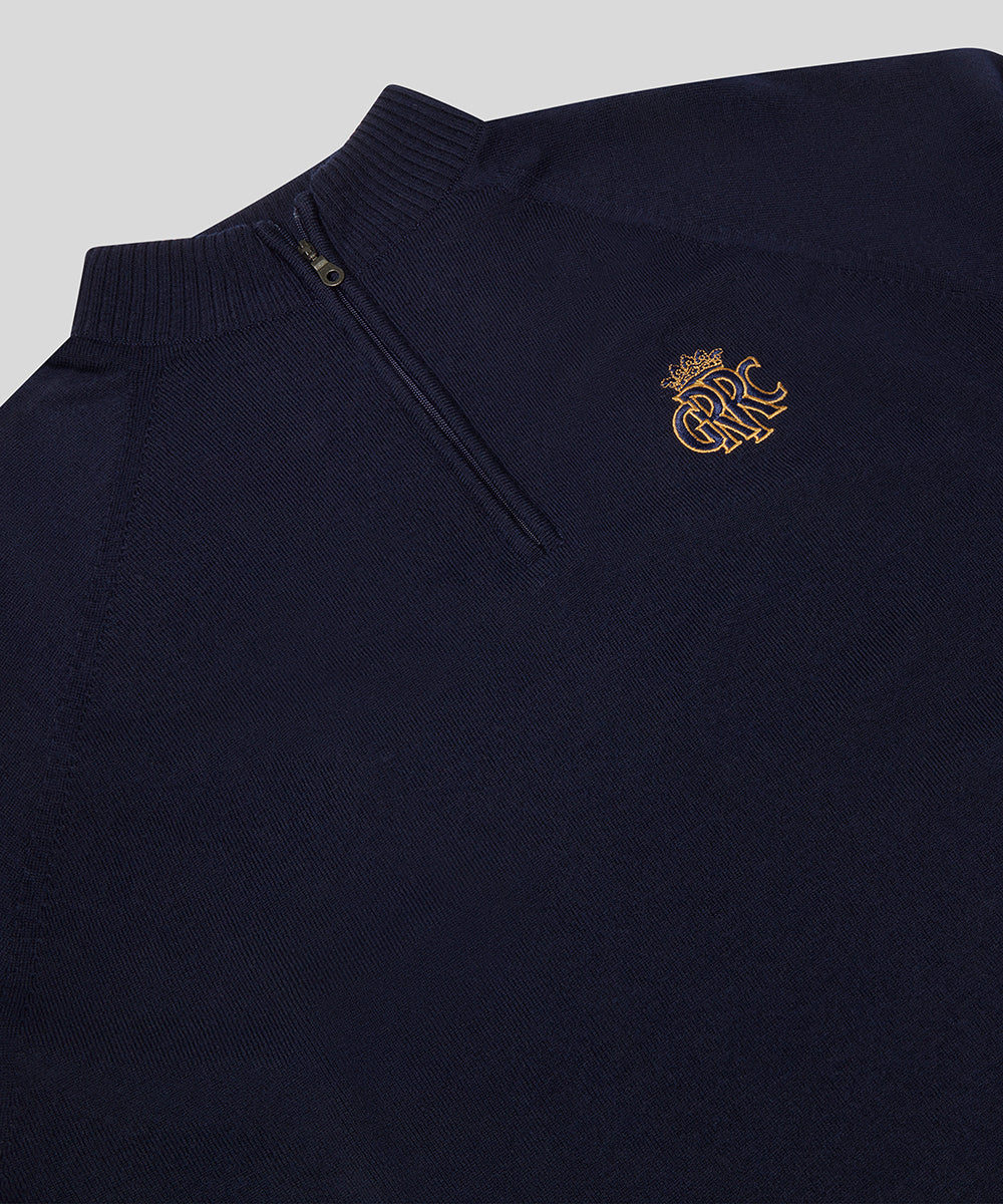 Goodwood GRRC Quarter-Zip Merino Jumper - Image 7