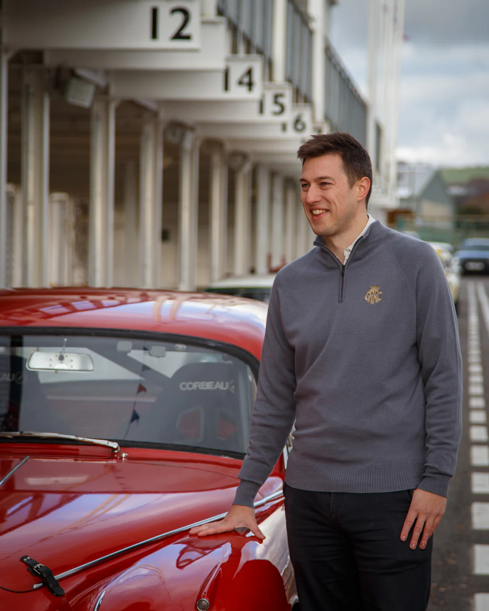 Goodwood GRRC Quarter-Zip Merino Jumper - Image 9