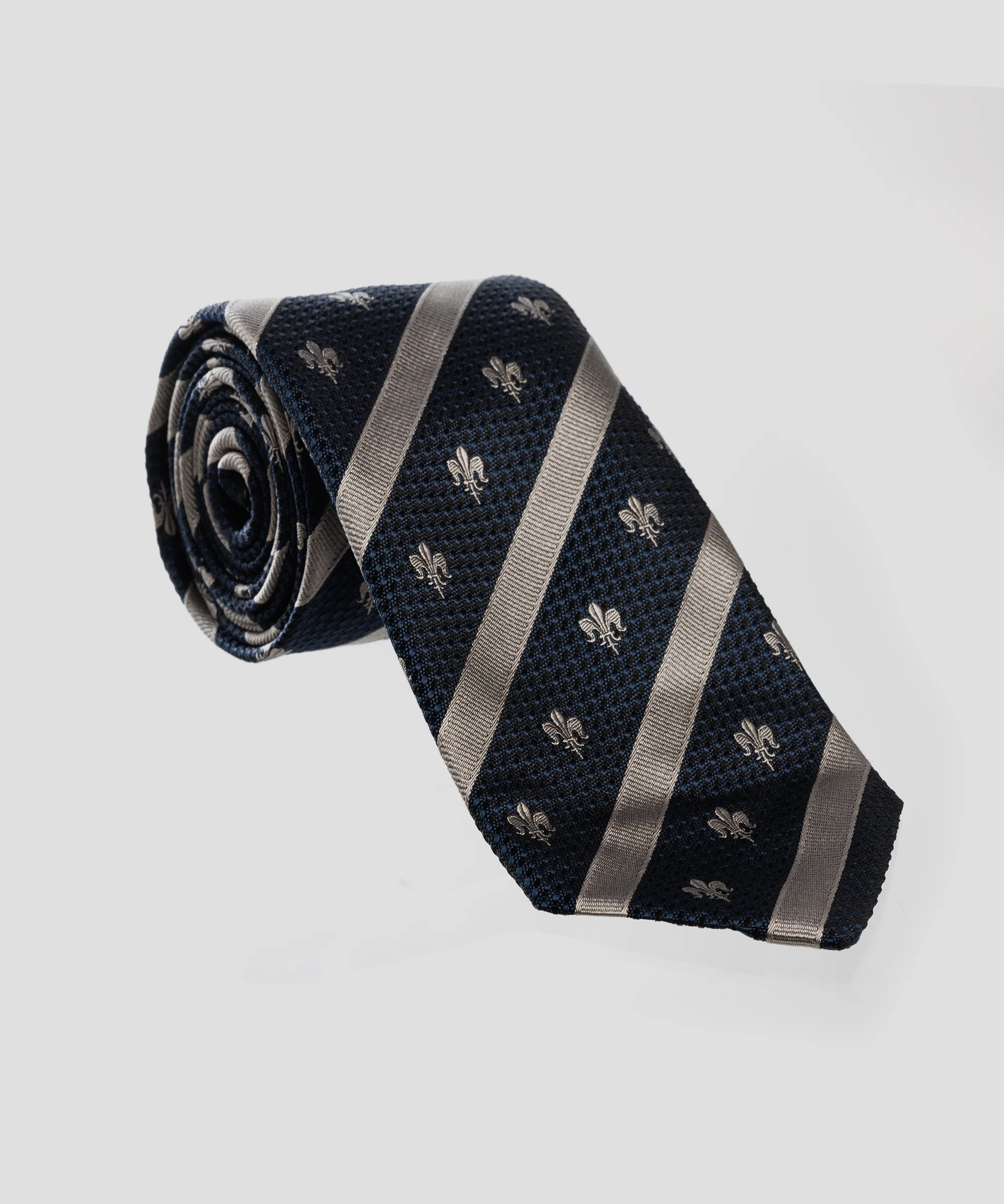 Members' Meeting House Textured Silk Tie - Image 3