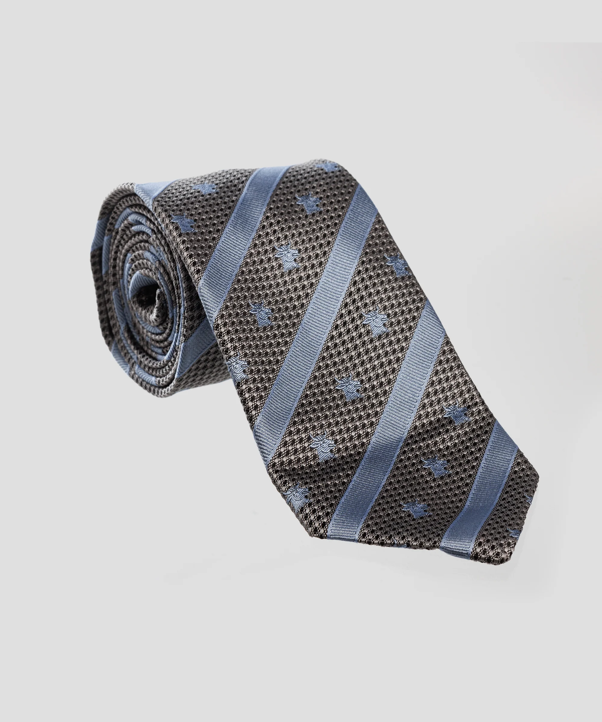 Members' Meeting House Textured Silk Tie - Image 4