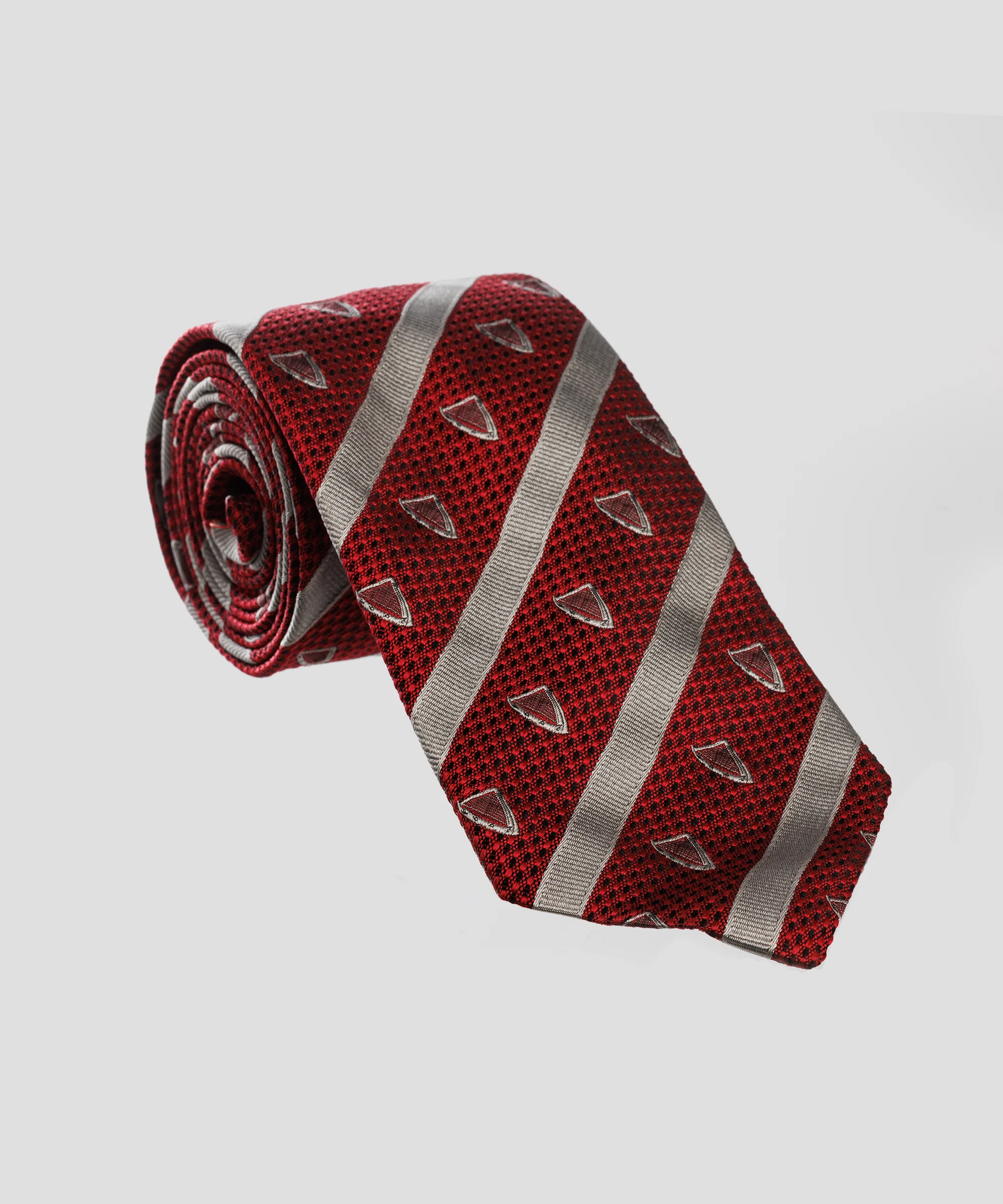 Members' Meeting House Textured Silk Tie - Image 5