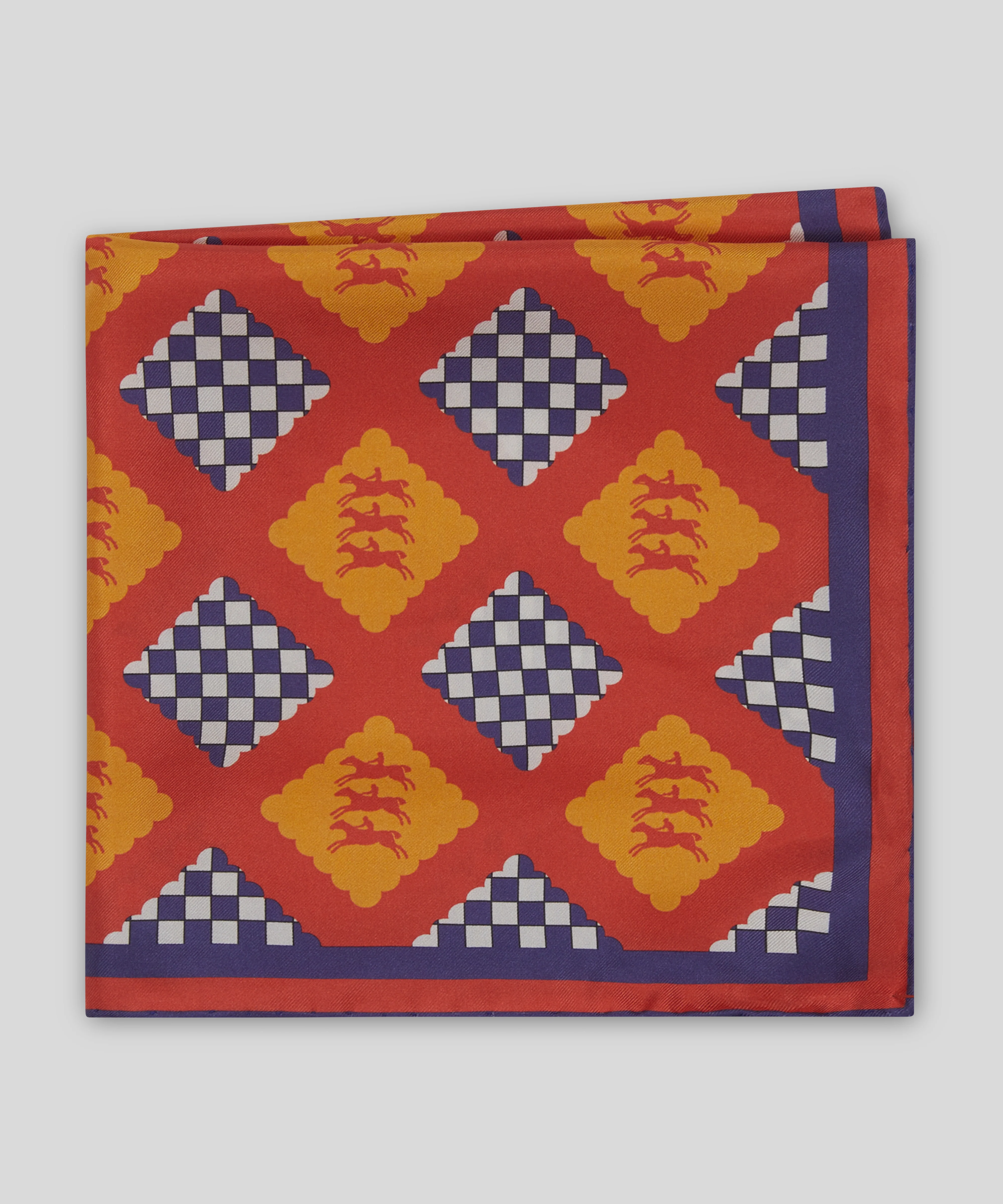 Goodwood Magnolia Cup Pocket Square - Image 3