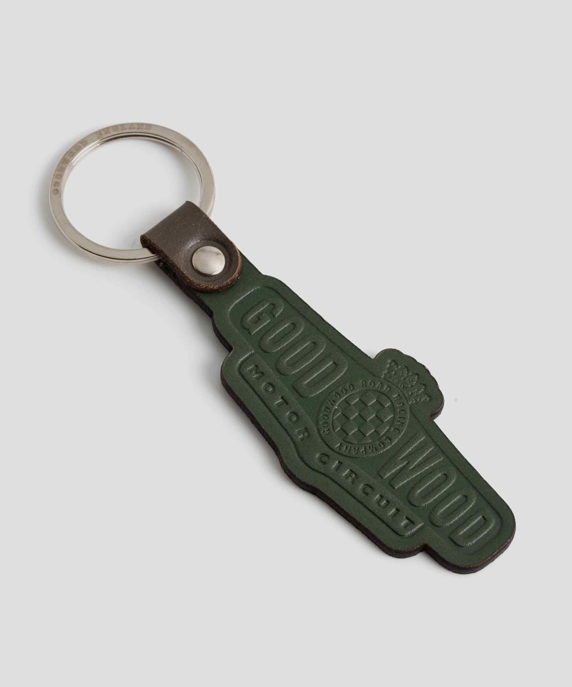 Goodwood Motor Circuit Leather Keyring - Image 2