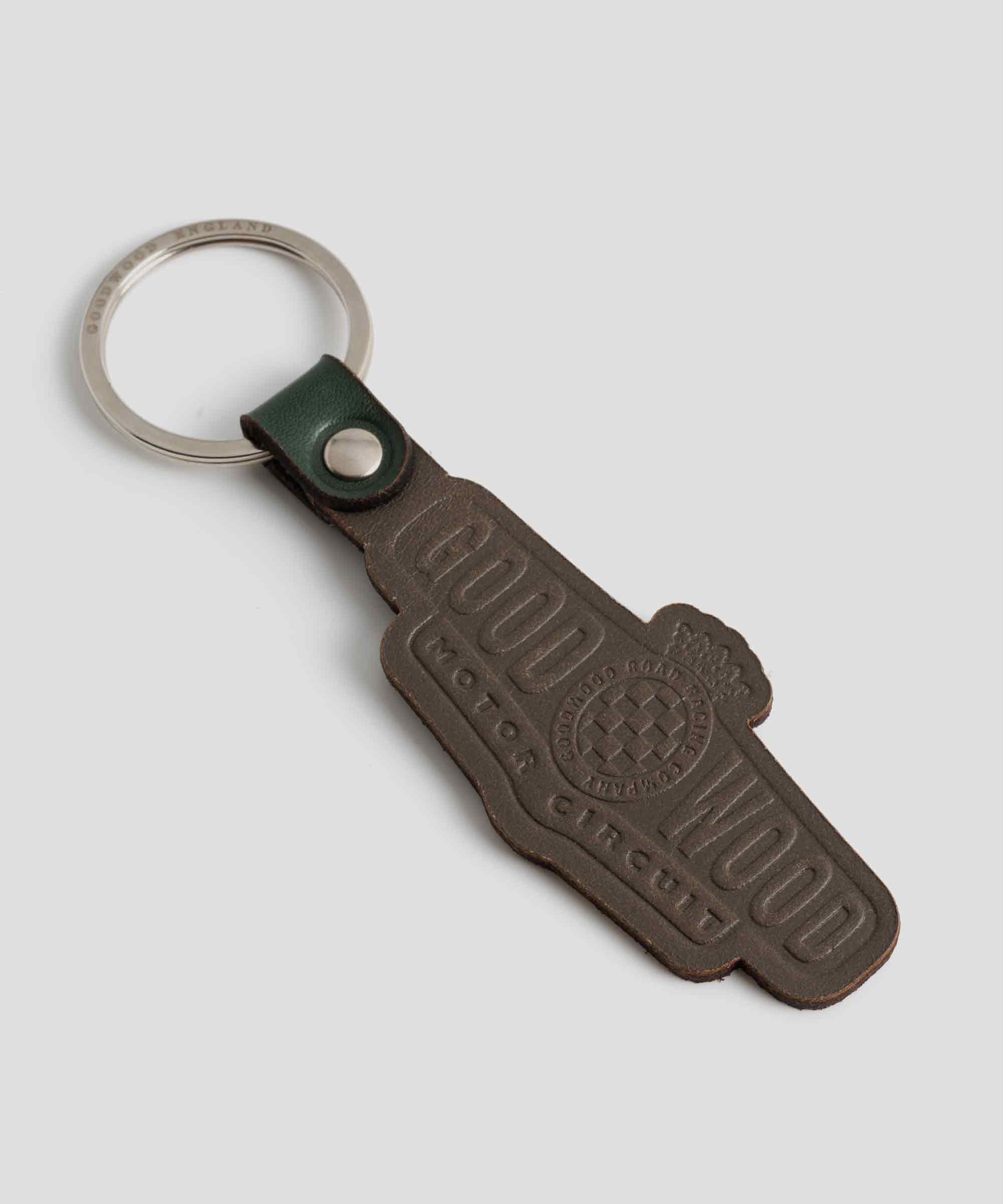Goodwood Motor Circuit Leather Keyring - Image 3