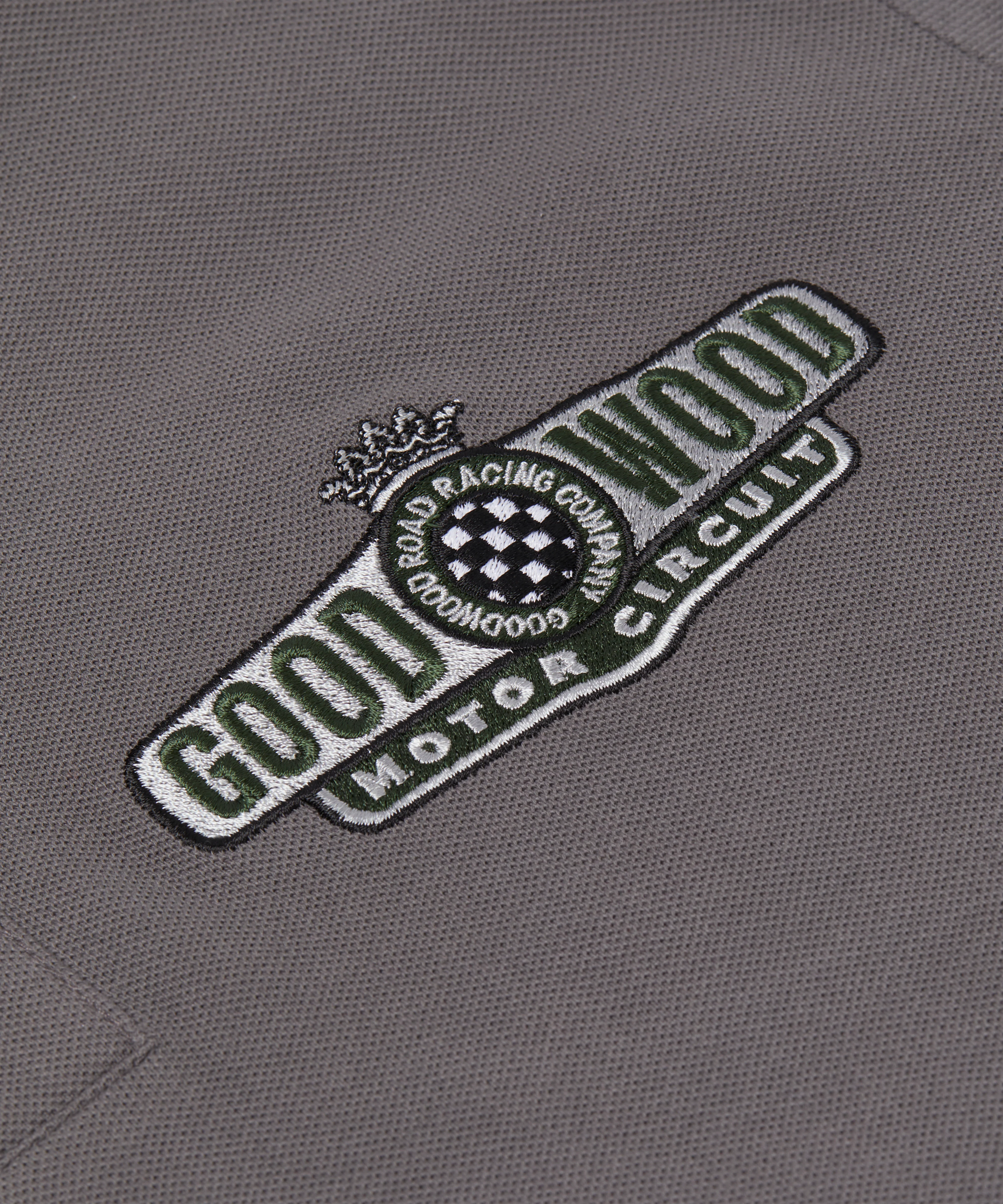 Goodwood Motor Circuit Long Sleeve Polo Shirt - Image 3