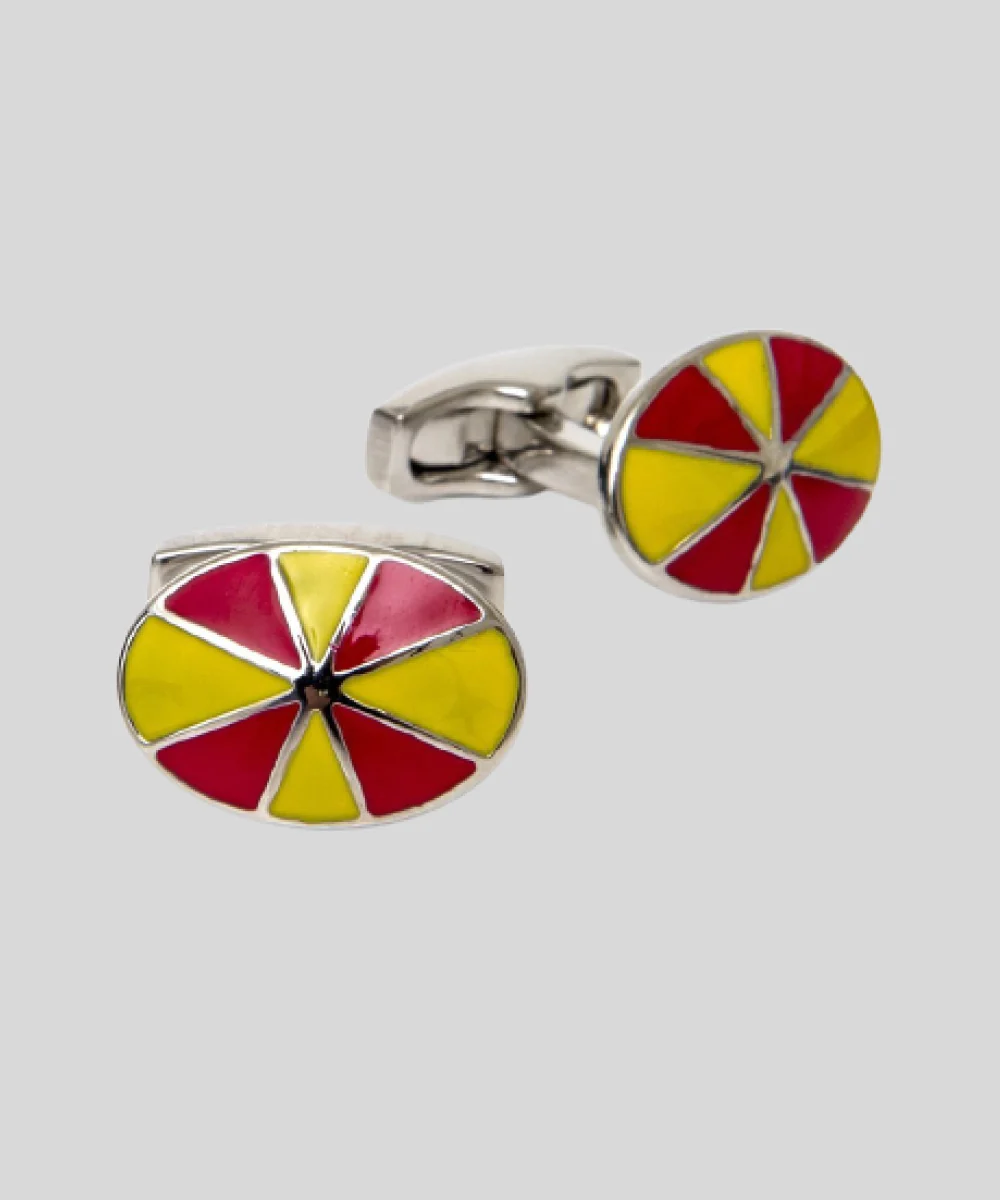 Jockey Hat Racing Colours Cufflinks - Image 4