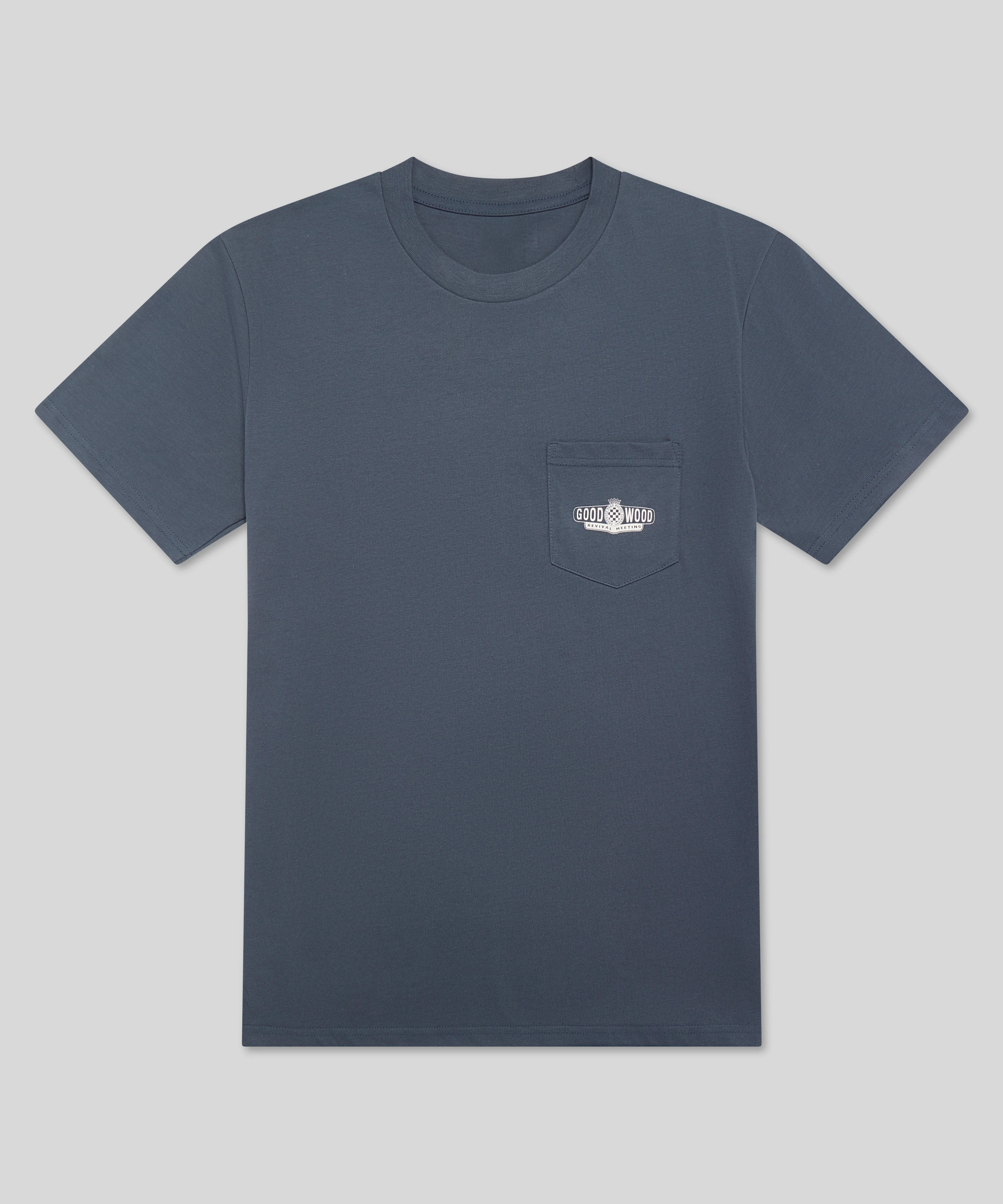 Goodwood Revival Logo Pocket T-Shirt Unisex - Image 2