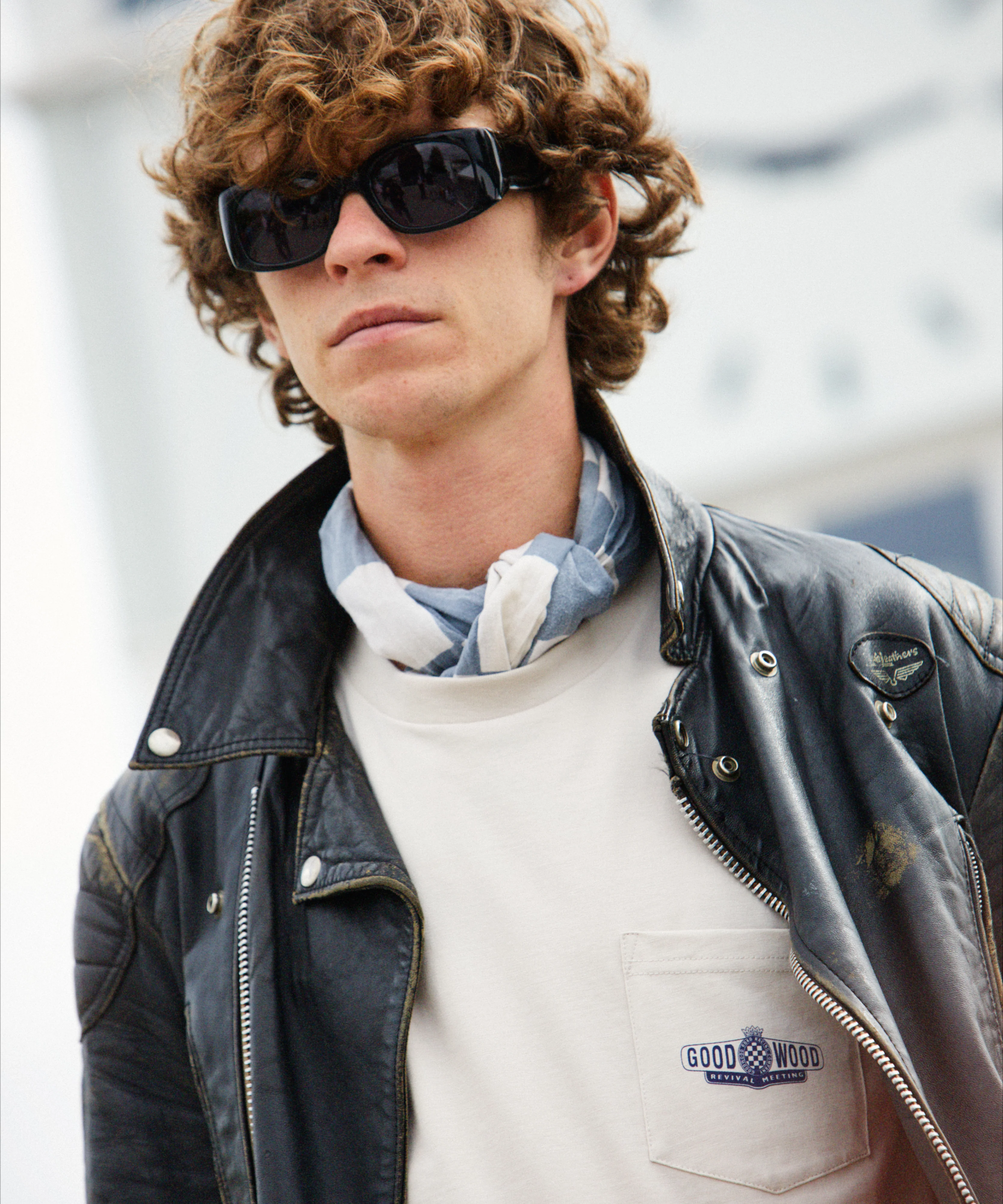 Goodwood Revival Logo Pocket T-Shirt Unisex - Image 5