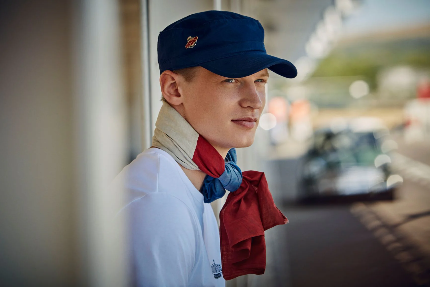 Goodwood Revival Cotton Military Cap - Austin J40 - Image 5
