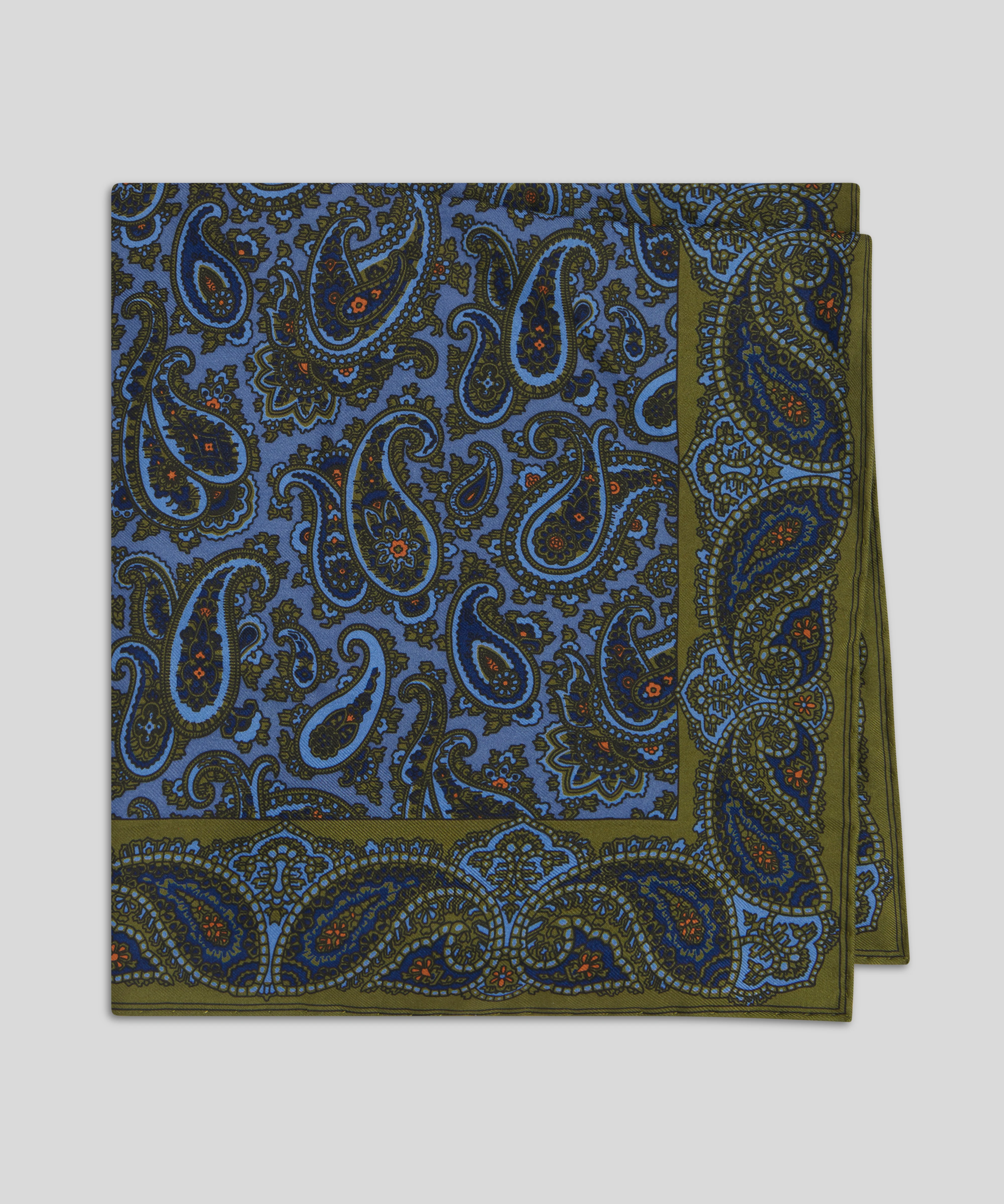 Goodwood Traditional Silk Pocket Square - Image 10