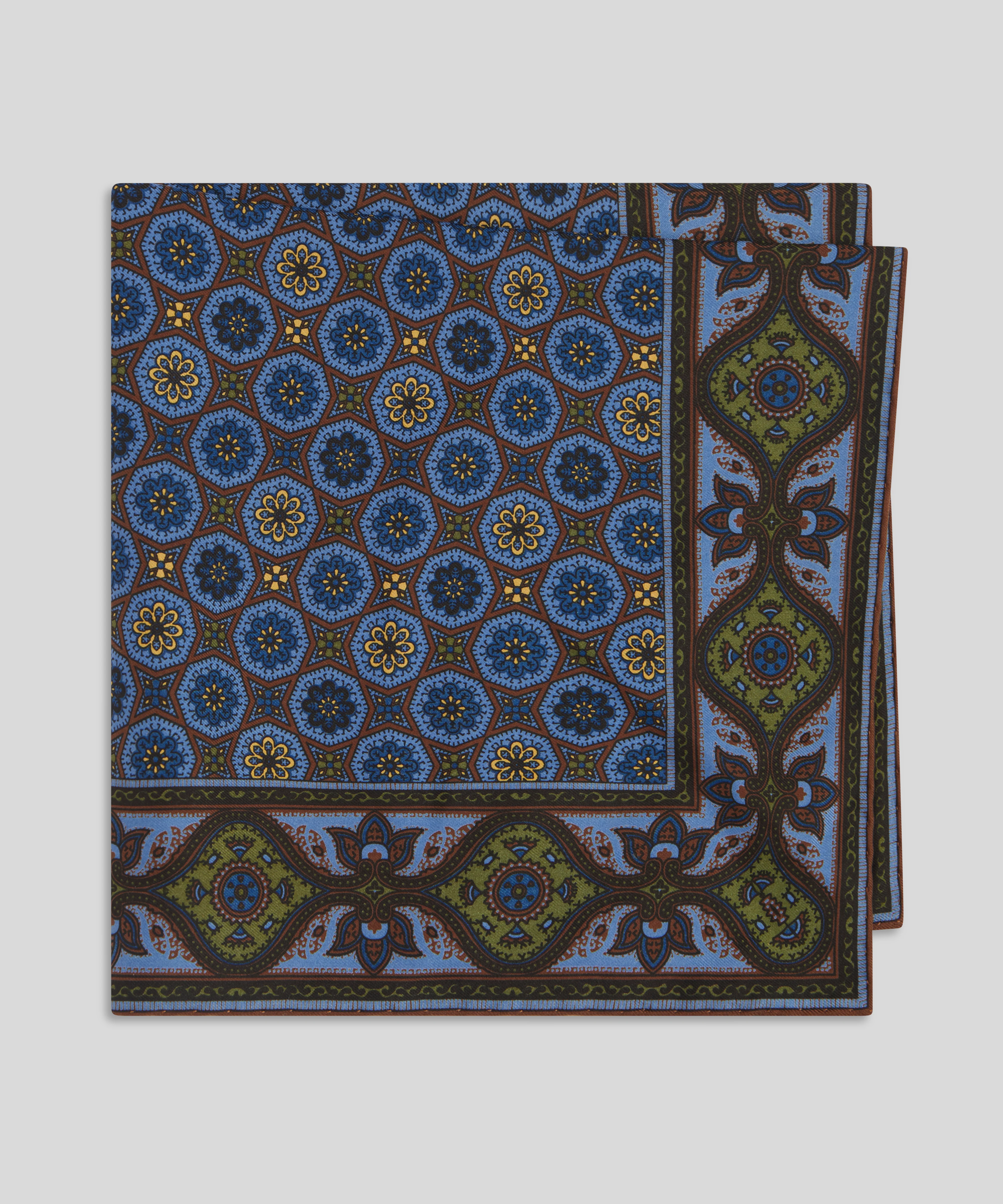 Goodwood Traditional Silk Pocket Square - Image 12