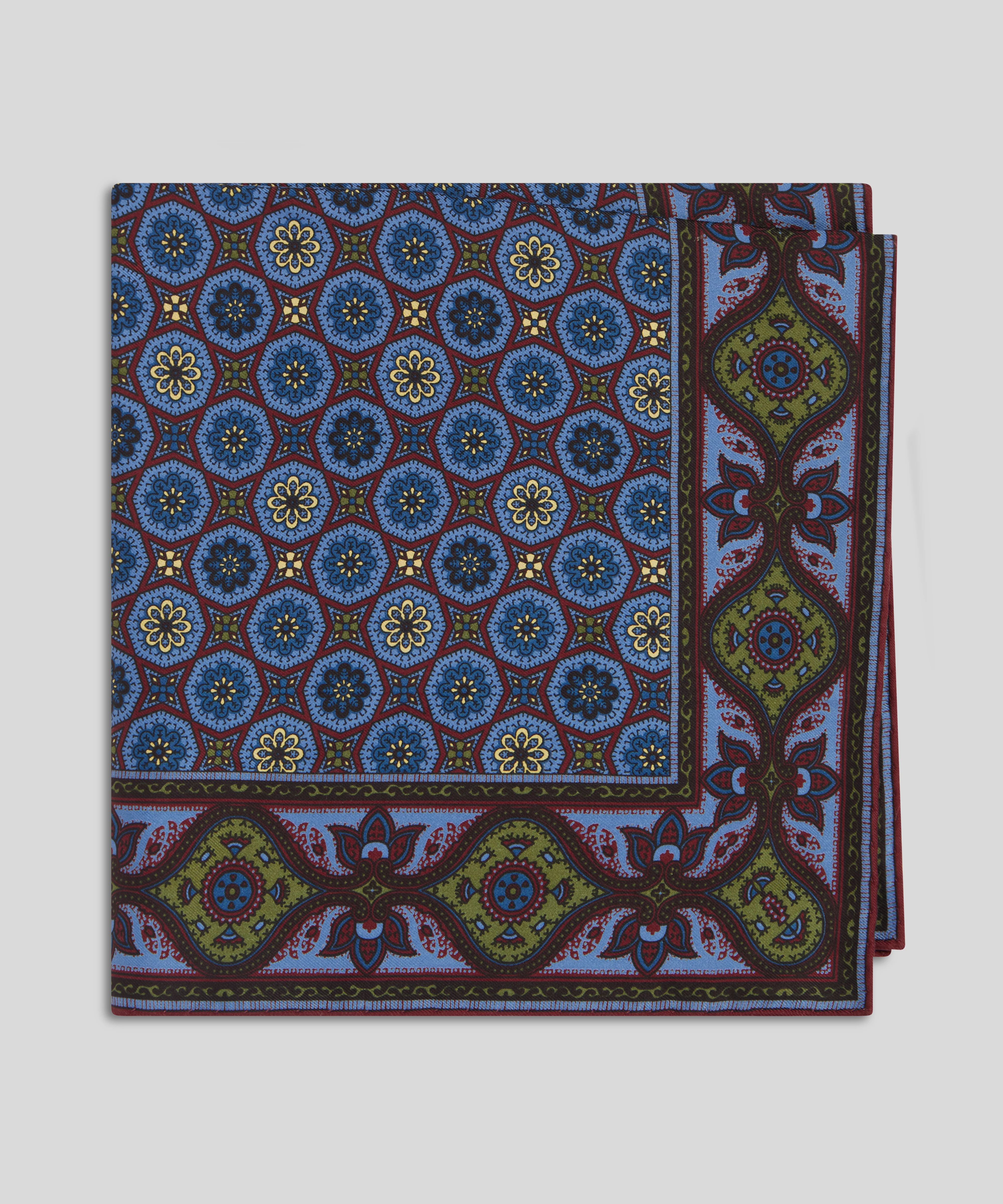 Goodwood Traditional Silk Pocket Square - Image 13