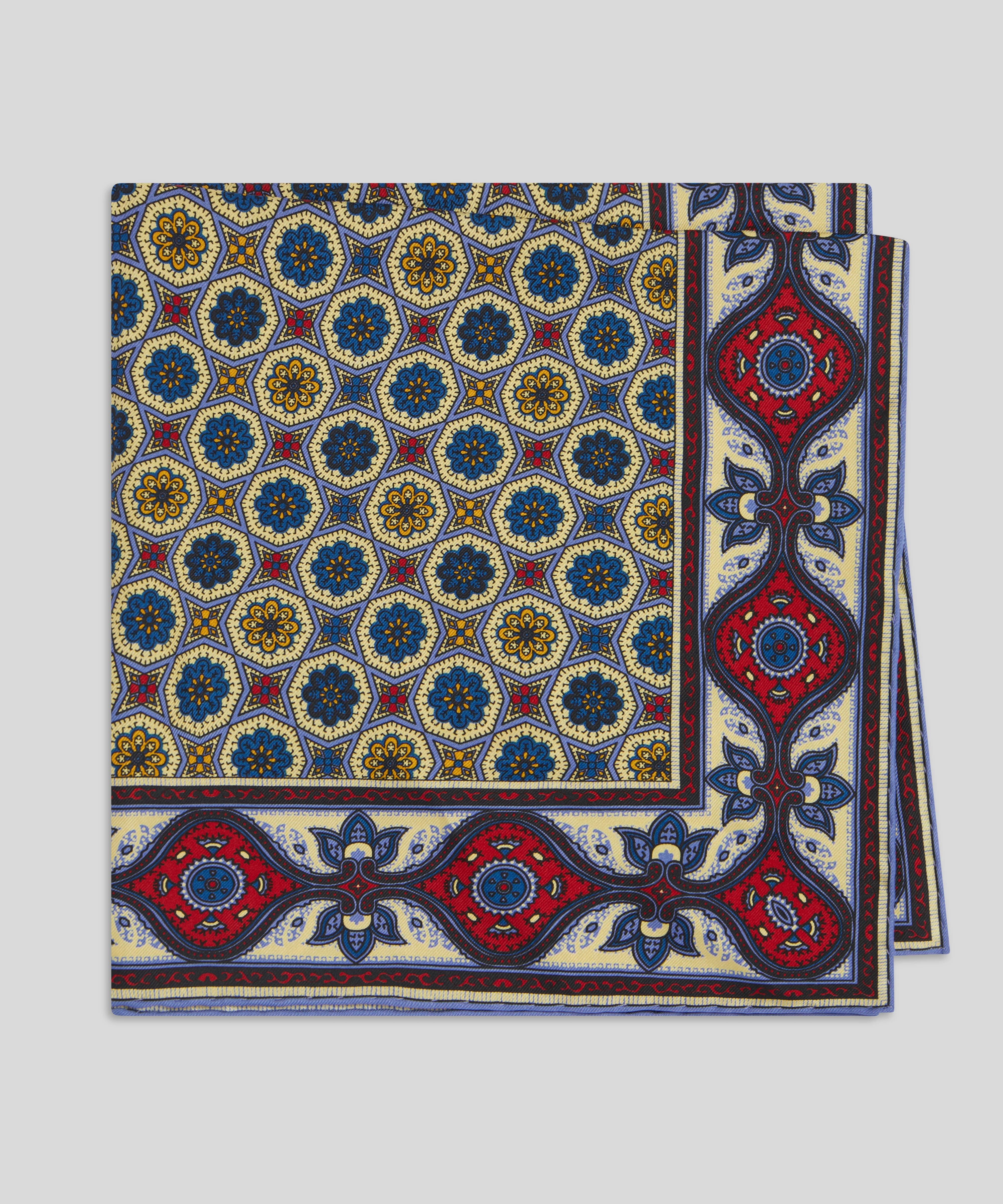 Goodwood Traditional Silk Pocket Square - Image 14