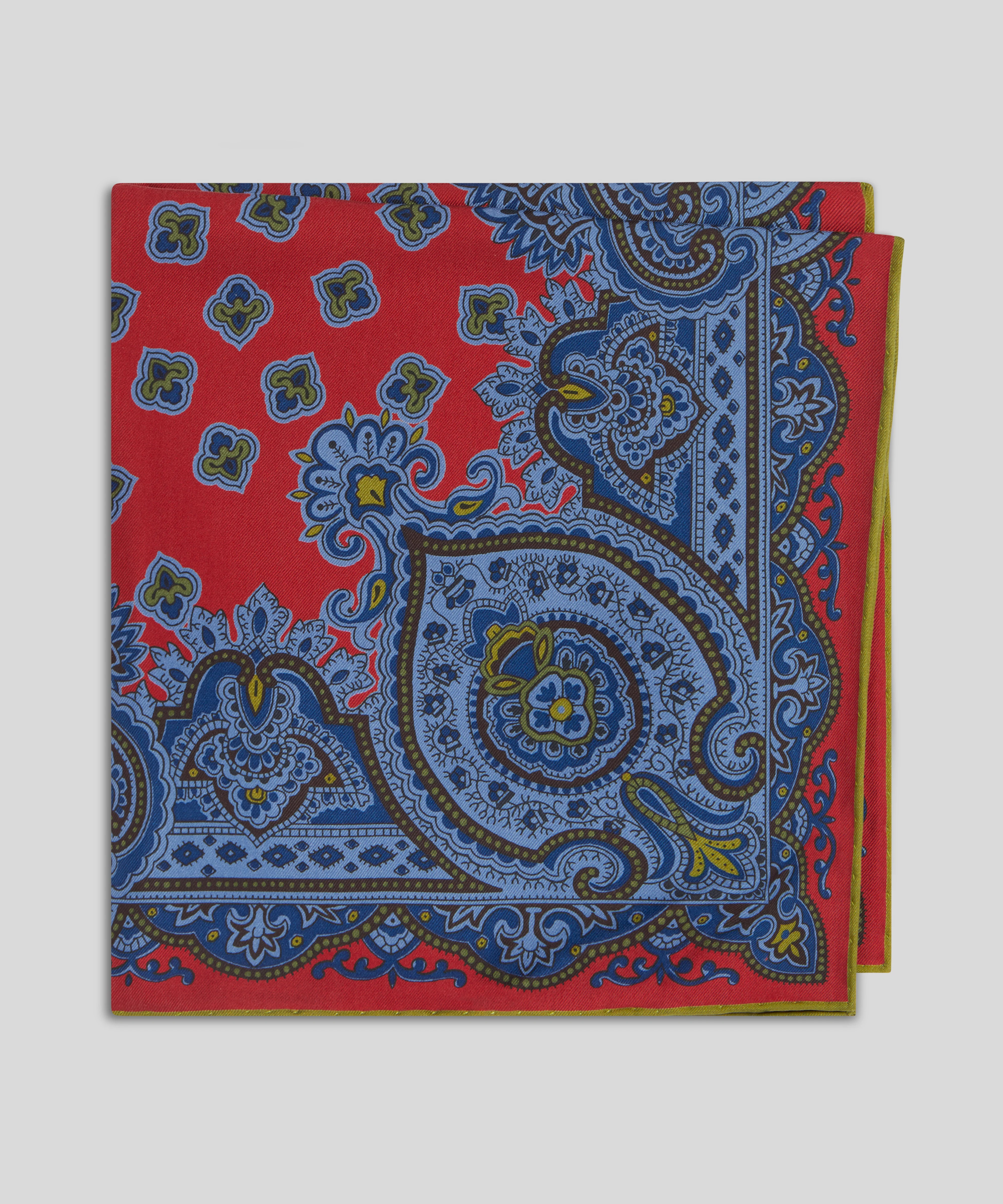 Goodwood Traditional Silk Pocket Square - Image 5