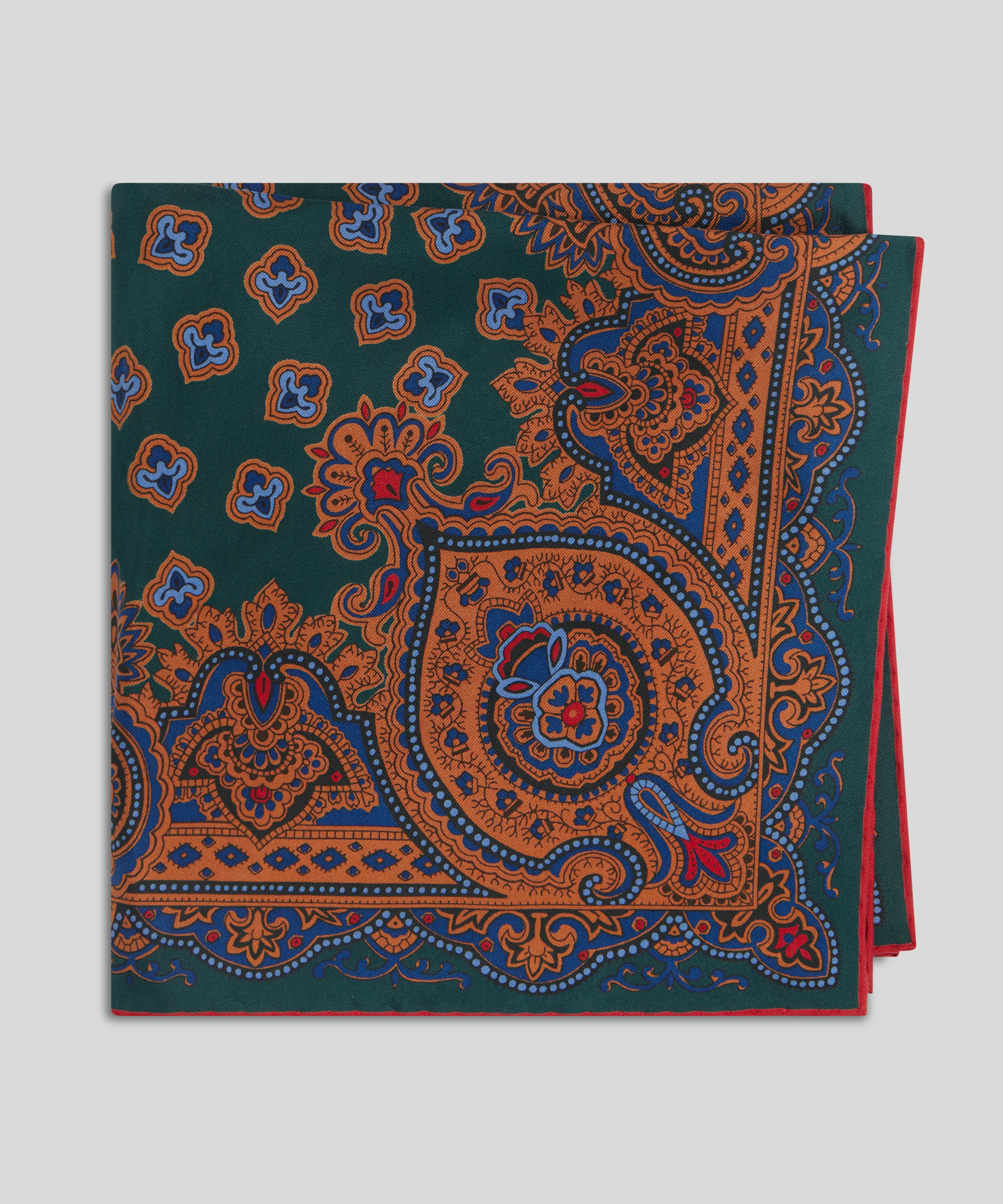 Goodwood Traditional Silk Pocket Square - Image 6