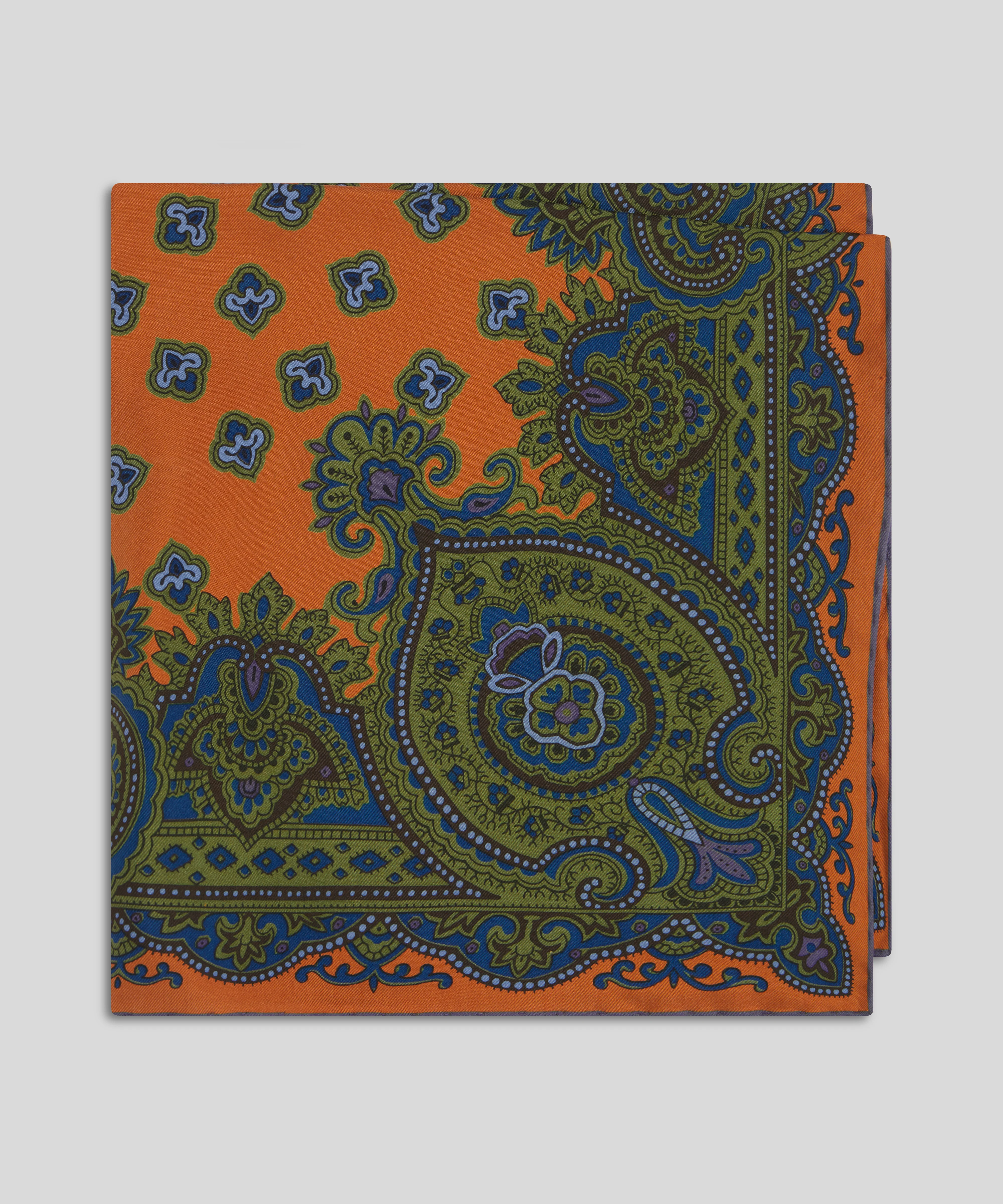 Goodwood Traditional Silk Pocket Square - Image 7