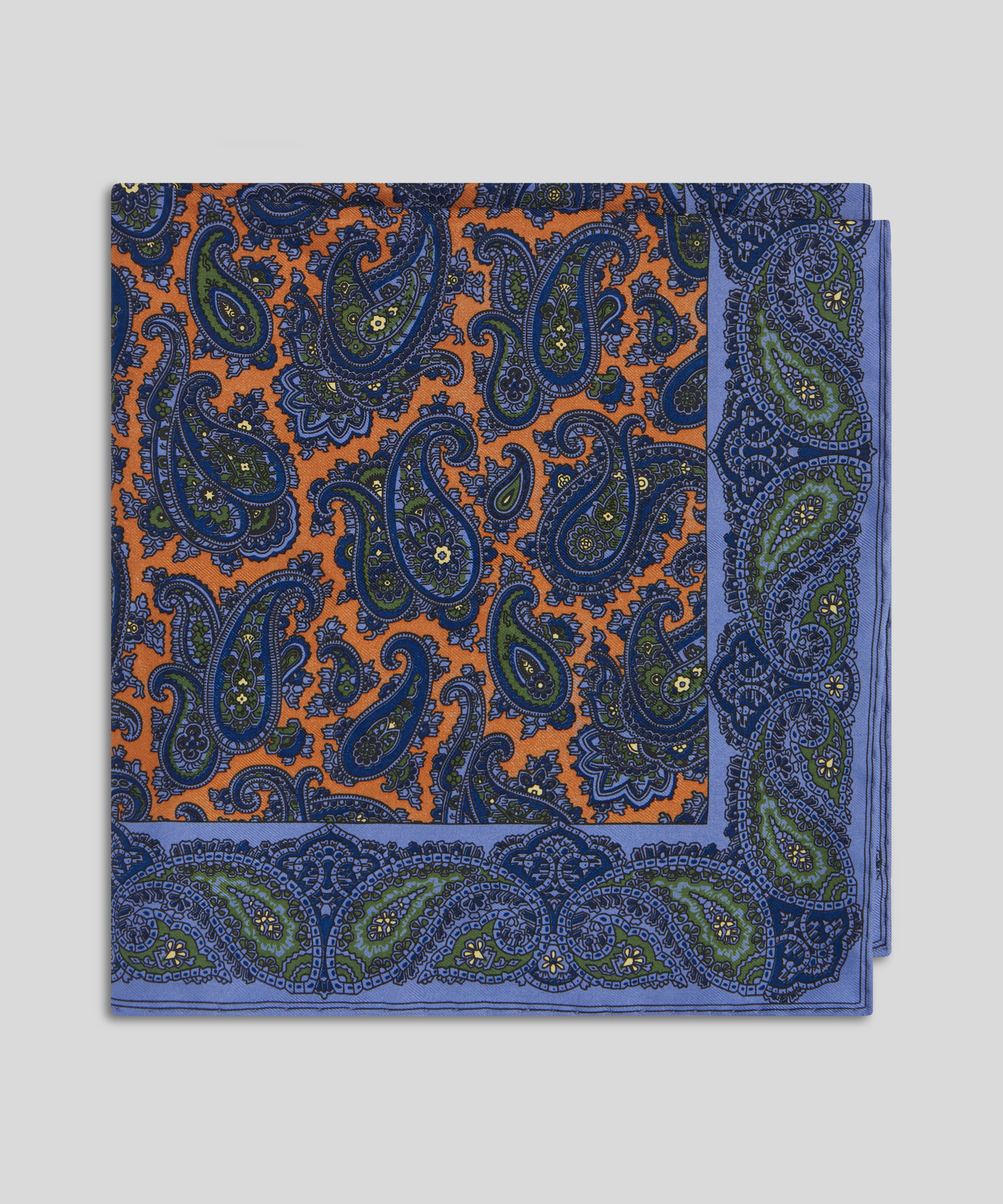 Goodwood Traditional Silk Pocket Square - Image 8