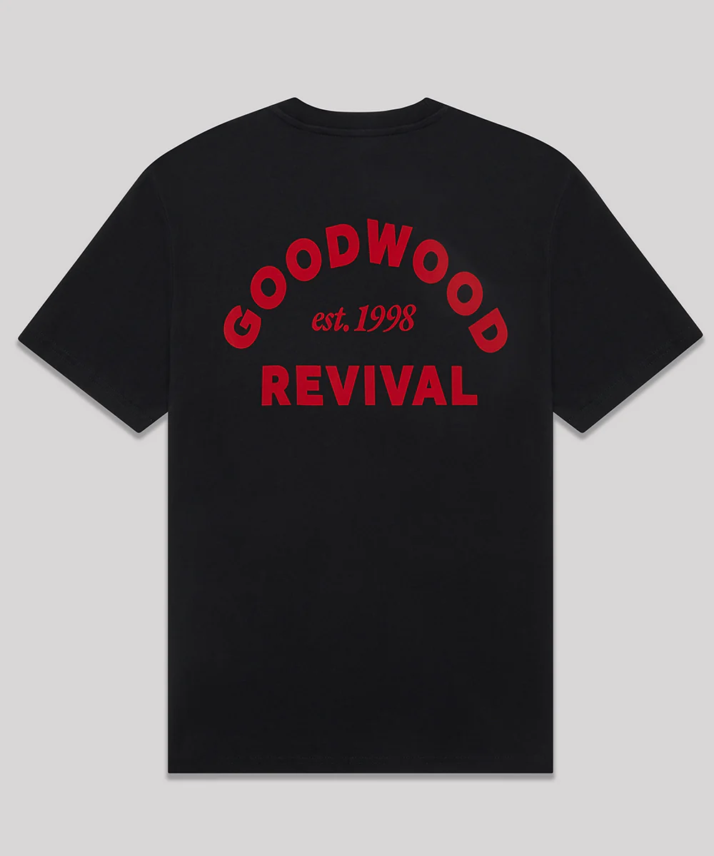 Goodwood Revival Signwriter Unisex Cotton T-shirt - Image 3