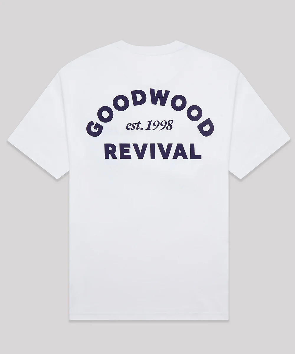 Goodwood Revival Signwriter Unisex Cotton T-shirt - Image 5