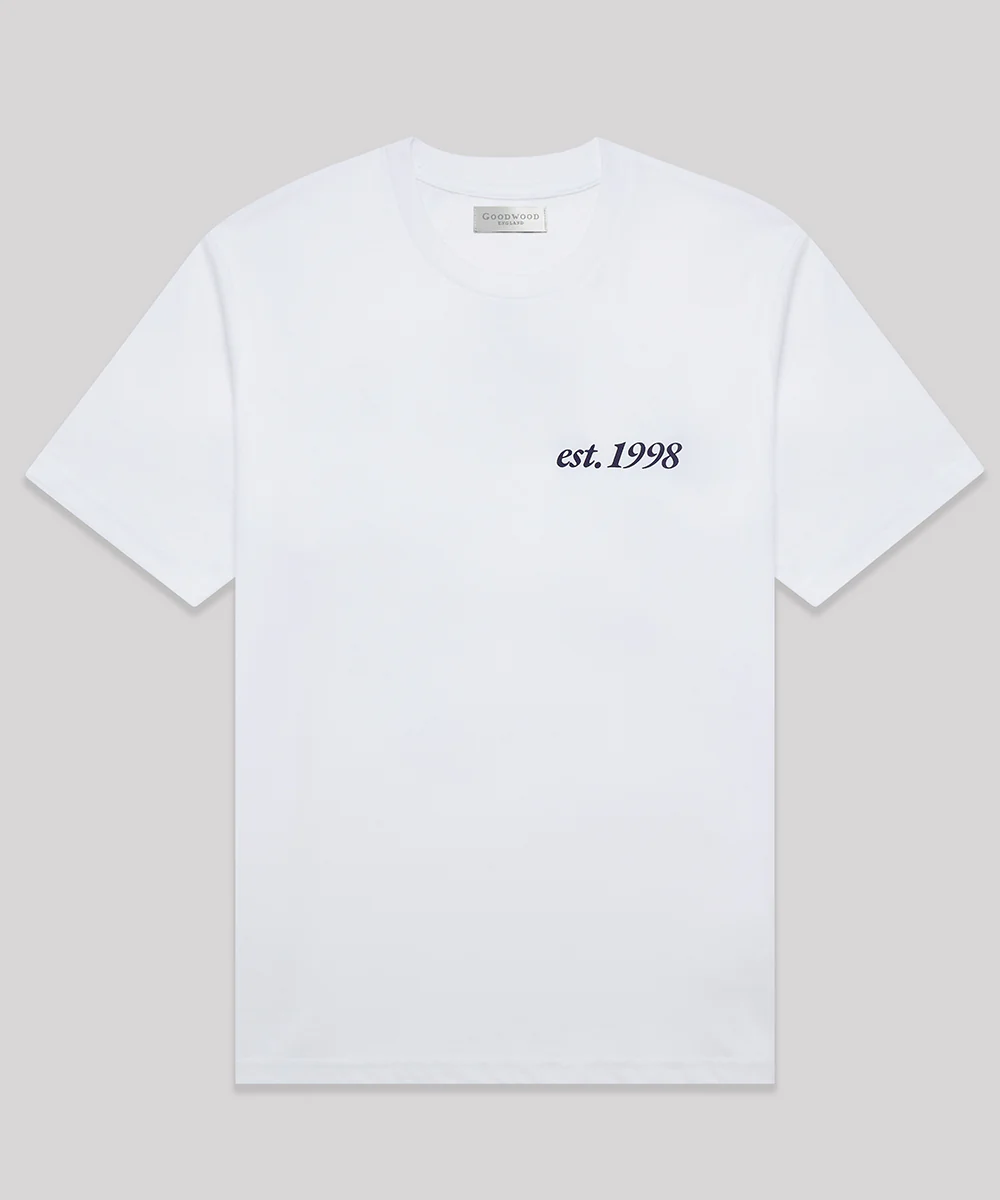 Goodwood Revival Signwriter Unisex Cotton T-shirt - Image 6