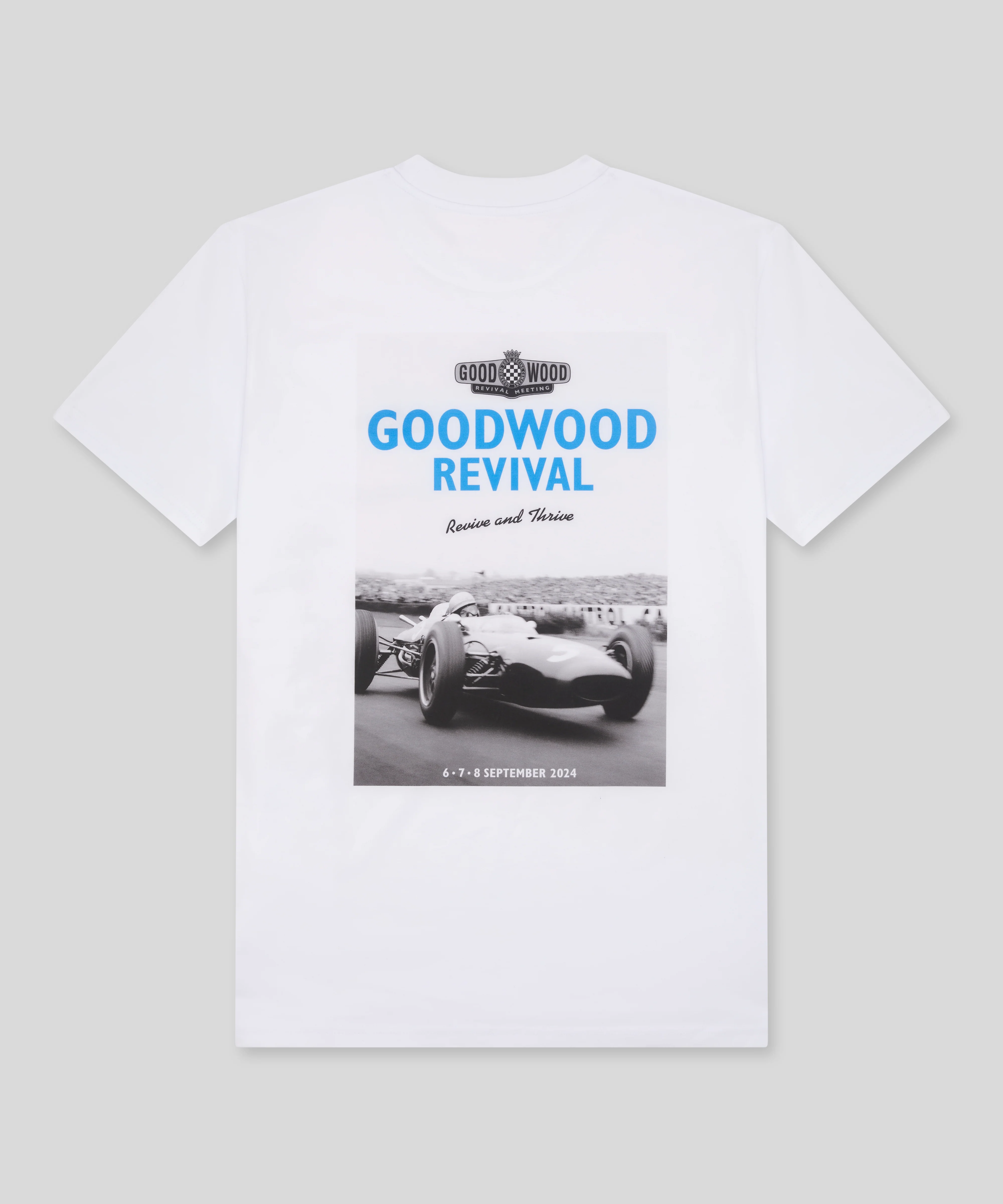 Goodwood Revival 2024 Cotton Poster T-Shirt