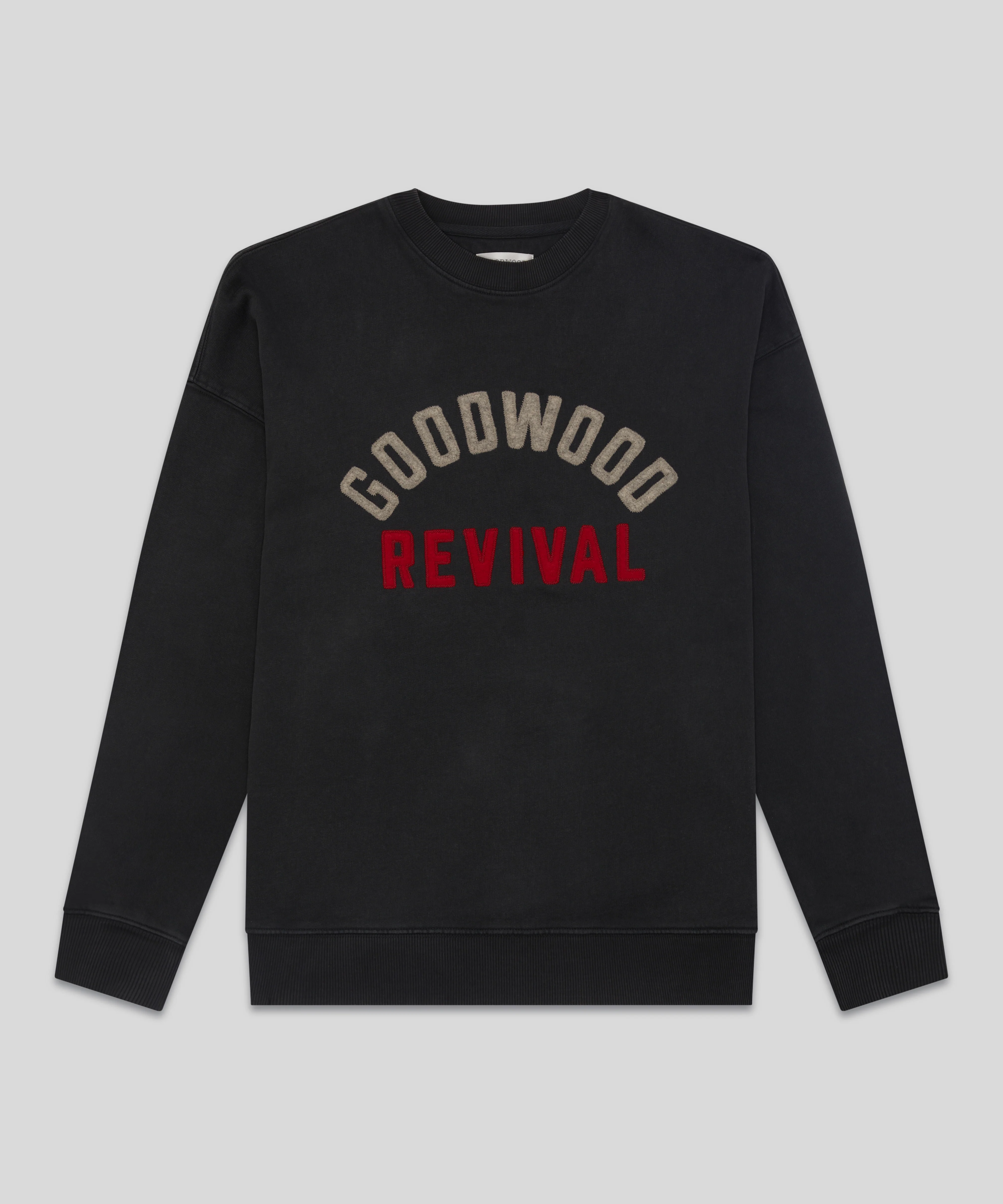 Goodwood Revival Varsity Applique Sweatshirt