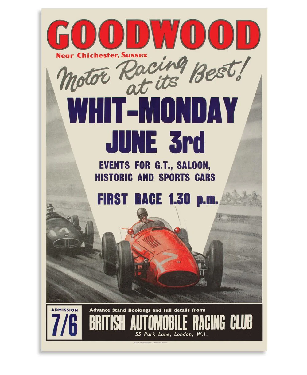 Revival Vintage Reproduction Whit Monday Poster